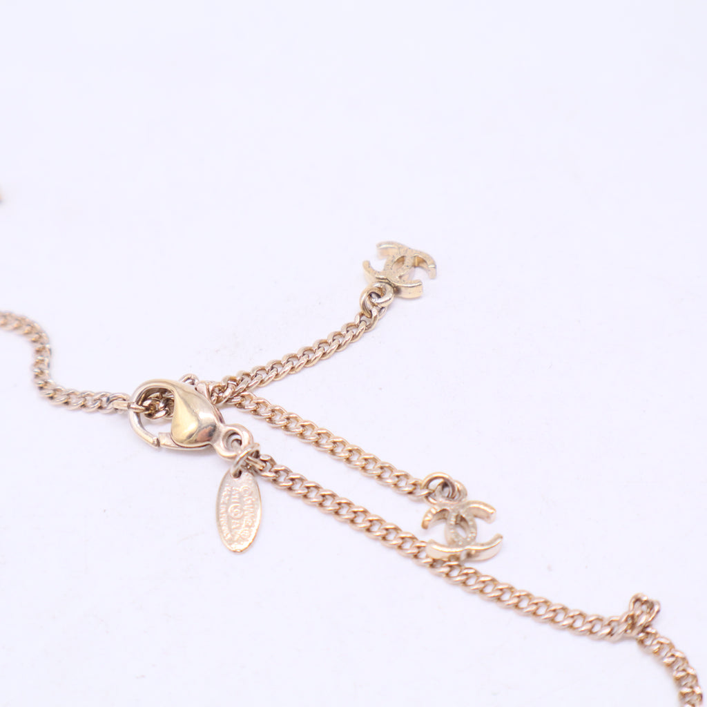 Long Necklace Faux CC  W20542