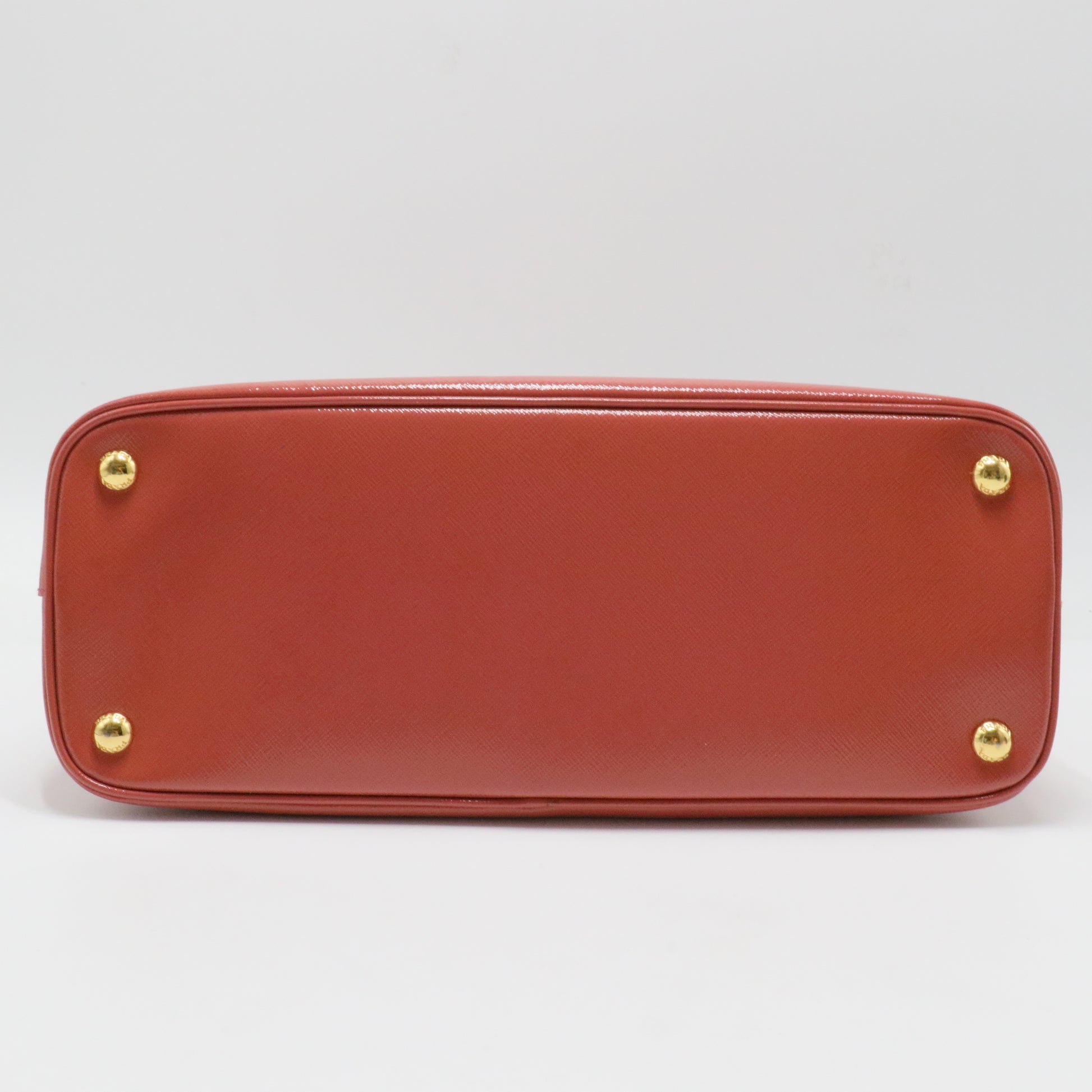 Zip Around Convertible Dome Satchel Vernice Saffiano Leather North South