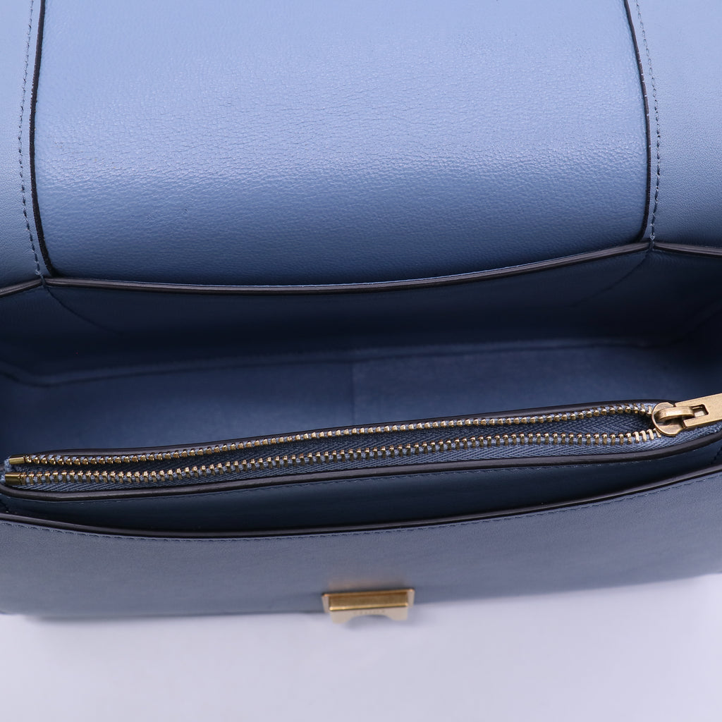 Celine Frame Shoulder Bag beige mix gray blue B21521