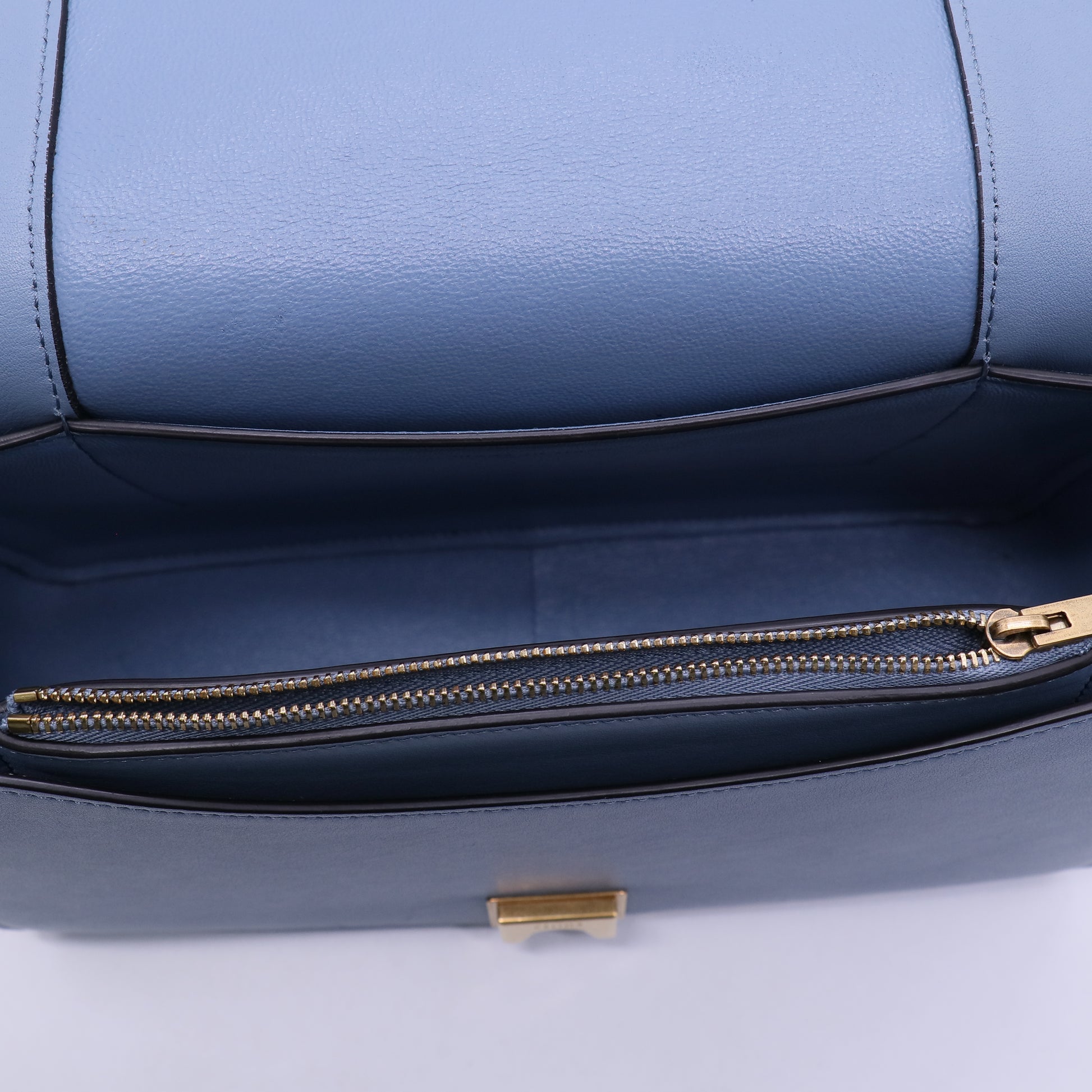 Celine Frame Shoulder Bag beige mix gray blue B21521