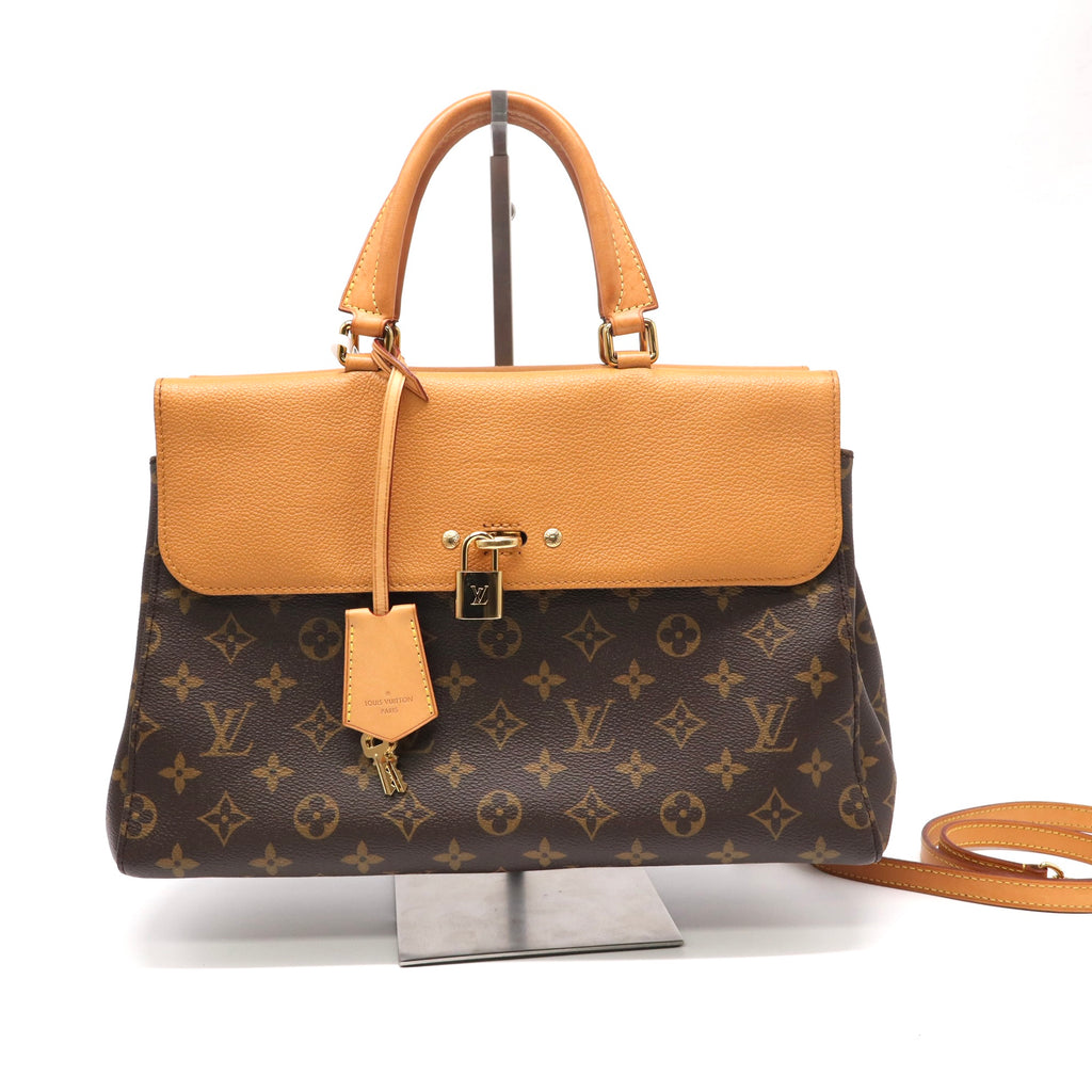 Venus Handbag Monogram Canvas and Leather Twins B22984