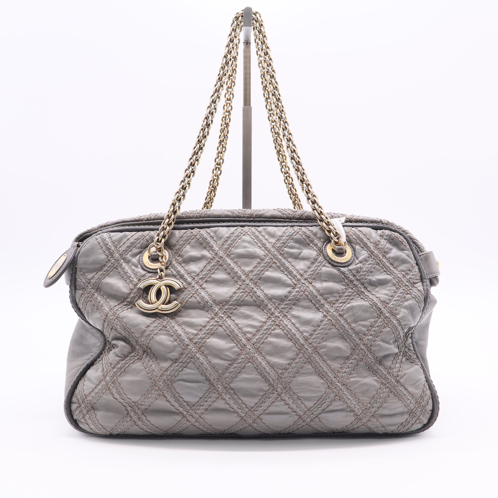 Triptych Tote Quilted Calfskin Twins LDJ2482