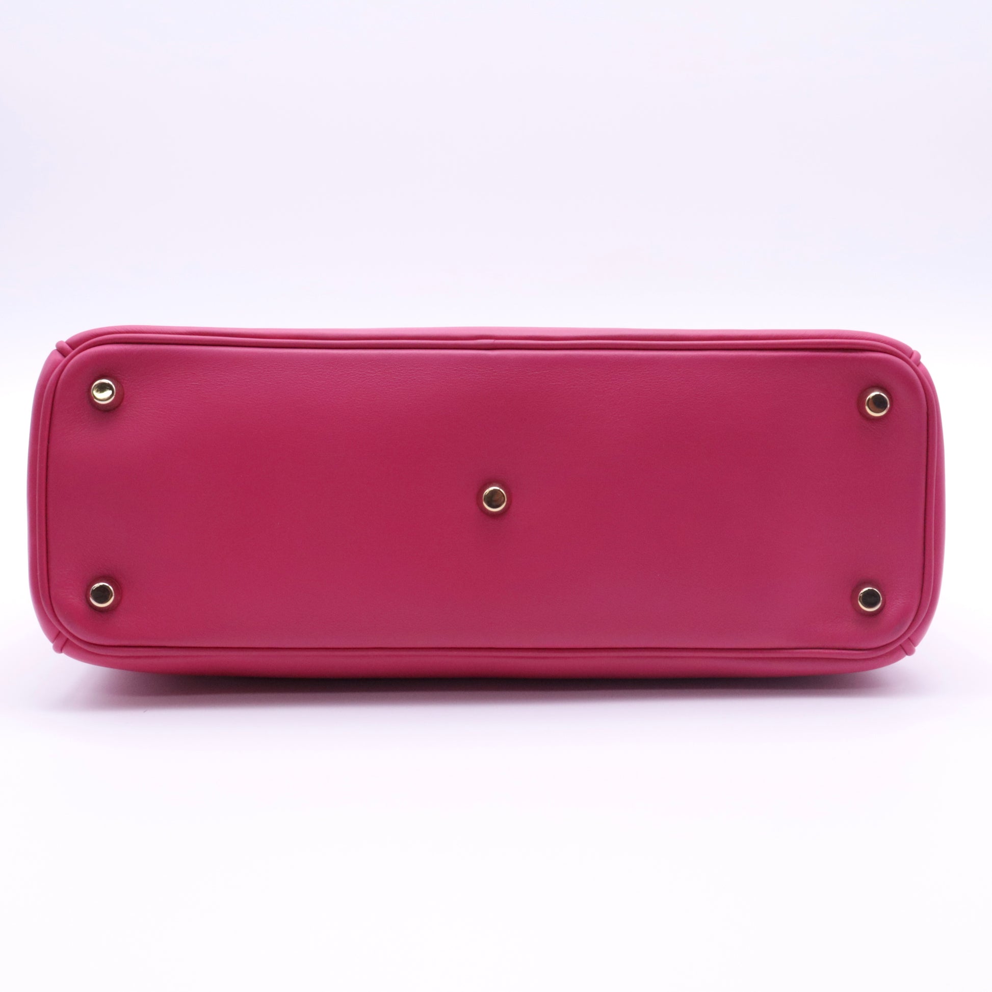 Smooth Calfskin Medium Diorissimo Tote Fuchsia twins
