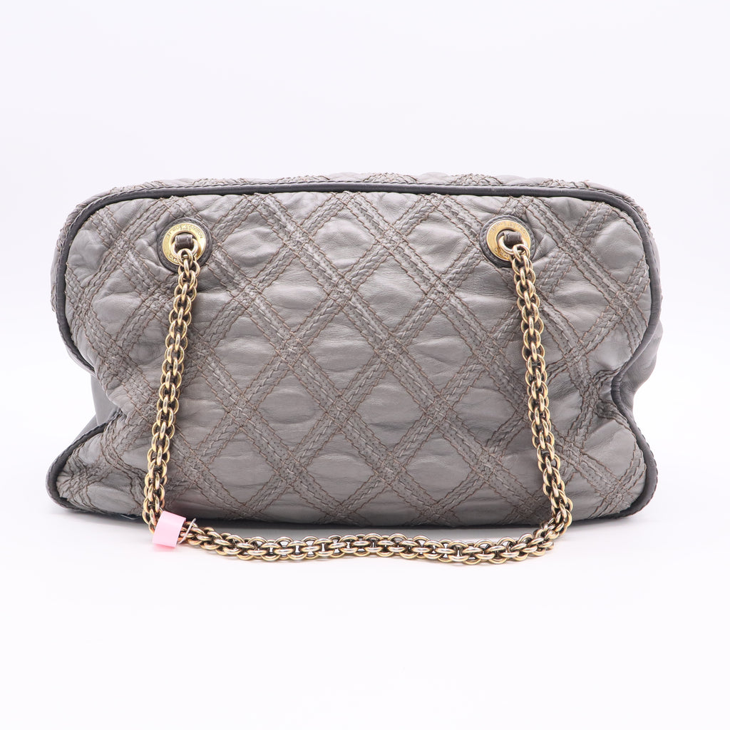 Triptych Tote Quilted Calfskin Twins LDJ2482