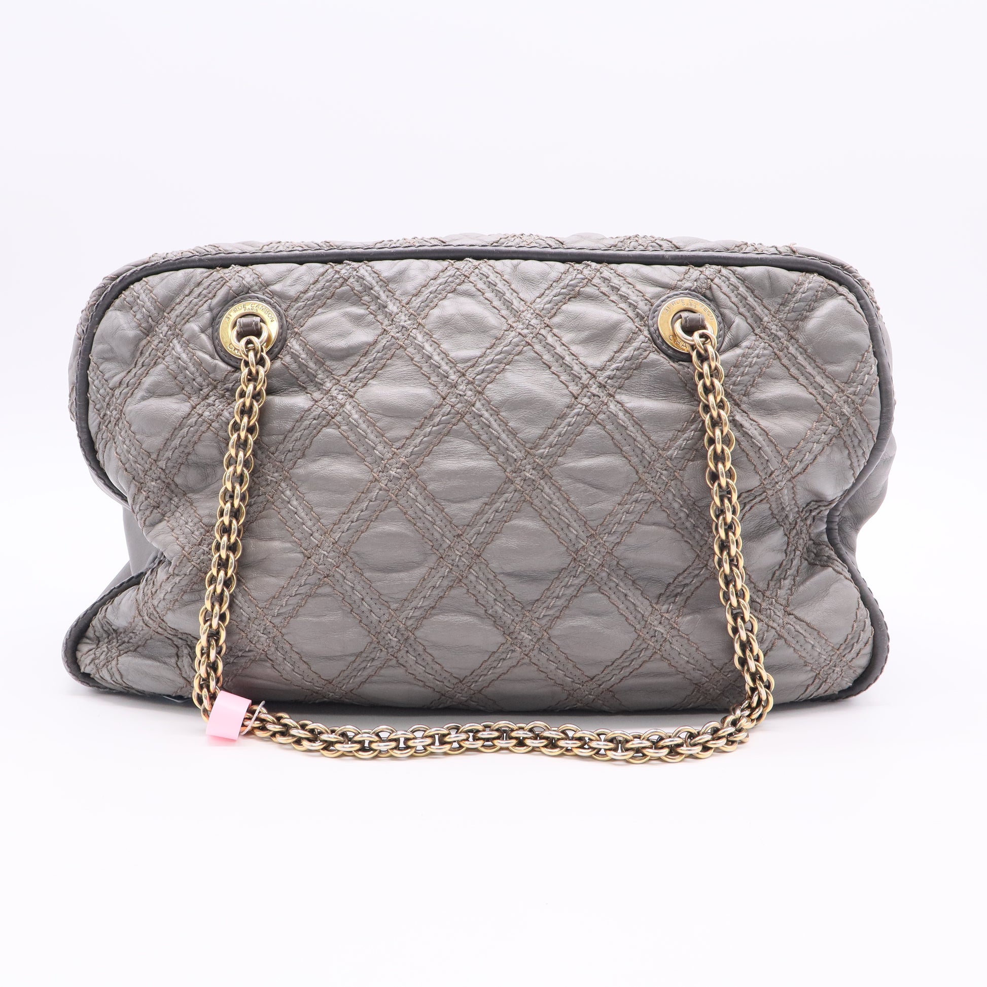 Triptych Tote Quilted Calfskin Twins LDJ2482