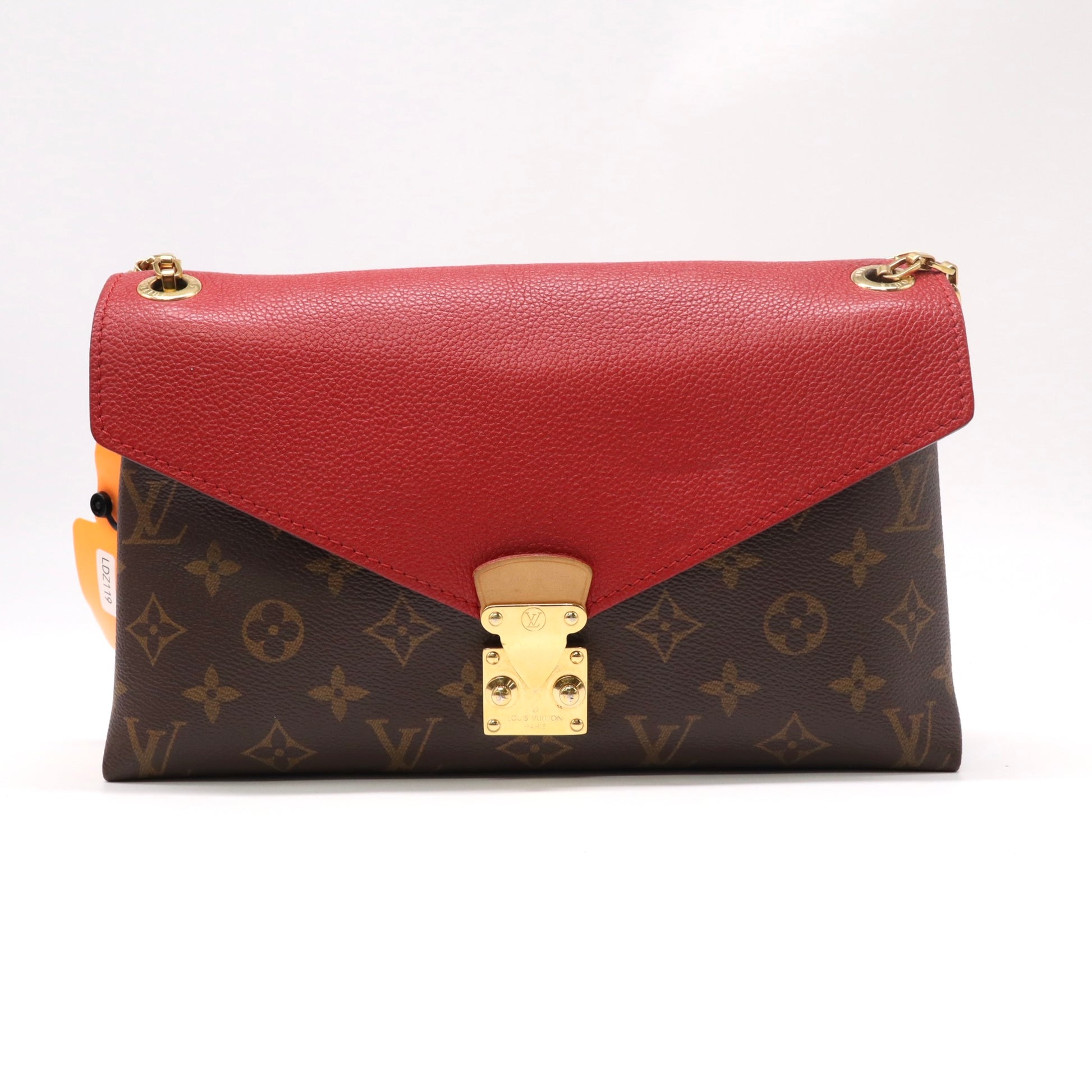 Louis Vuitton Pallas Chain Clutch Twins LDZ119