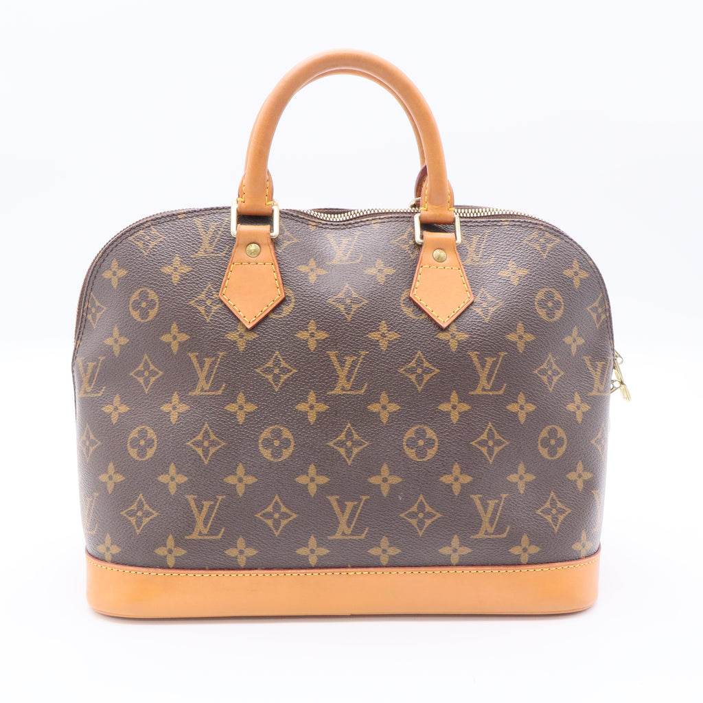 Alma Handbag Monogram Canvas PM Twins