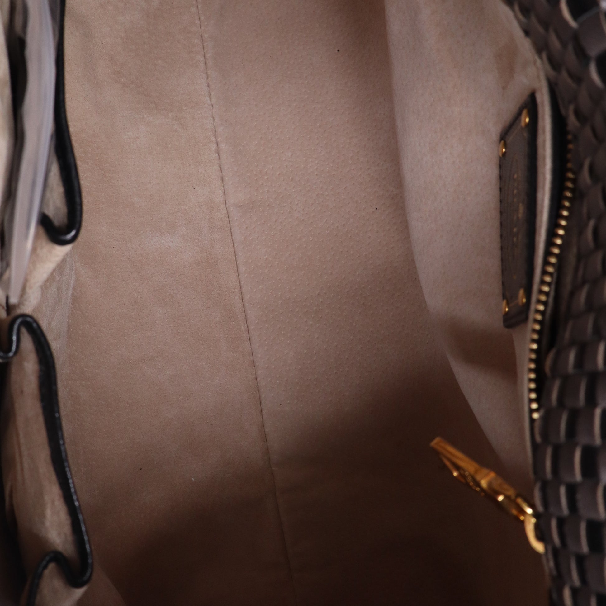 Prada Madras Leather Top Handle Bag Twins LDJ3882
