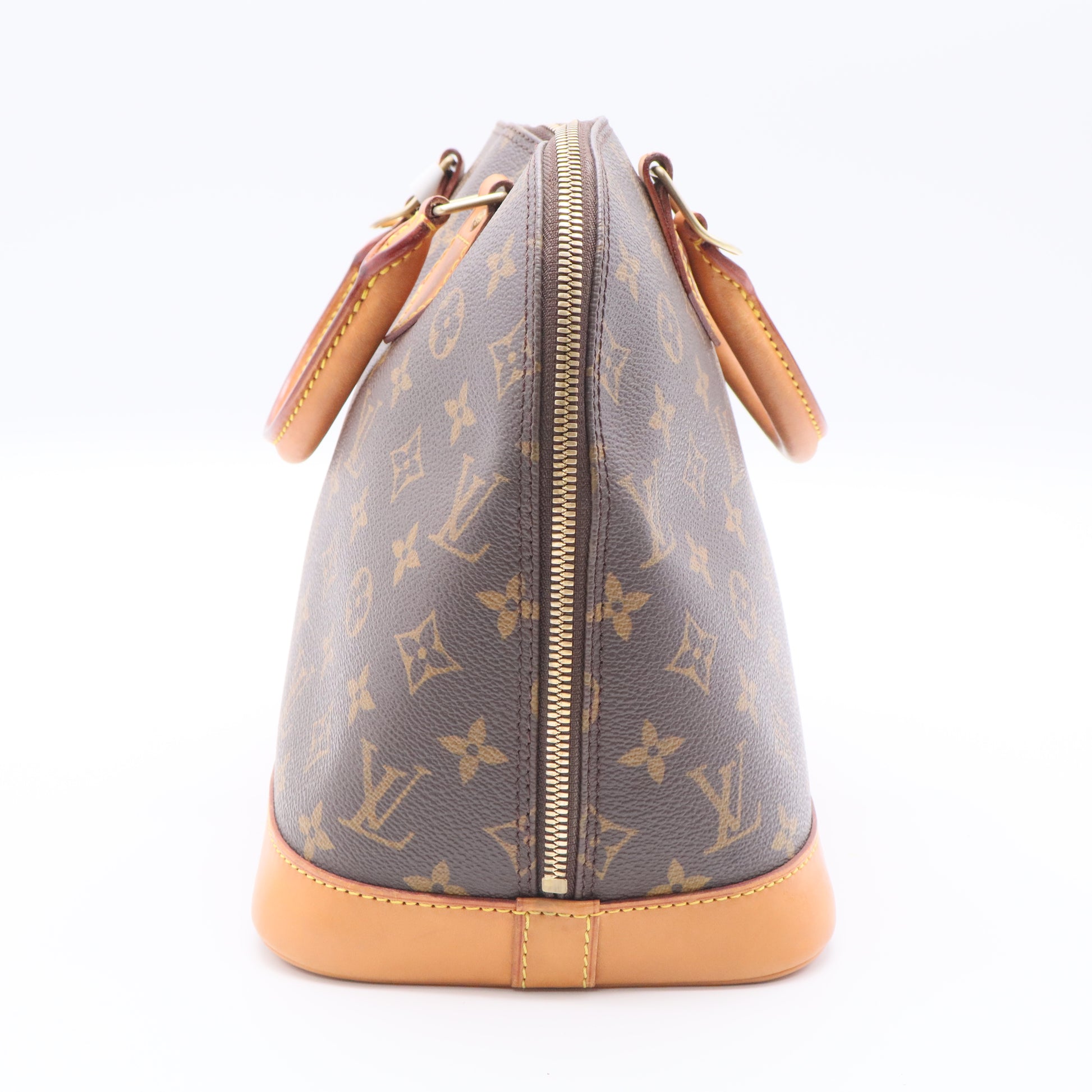Alma Handbag Monogram Canvas PM Twins