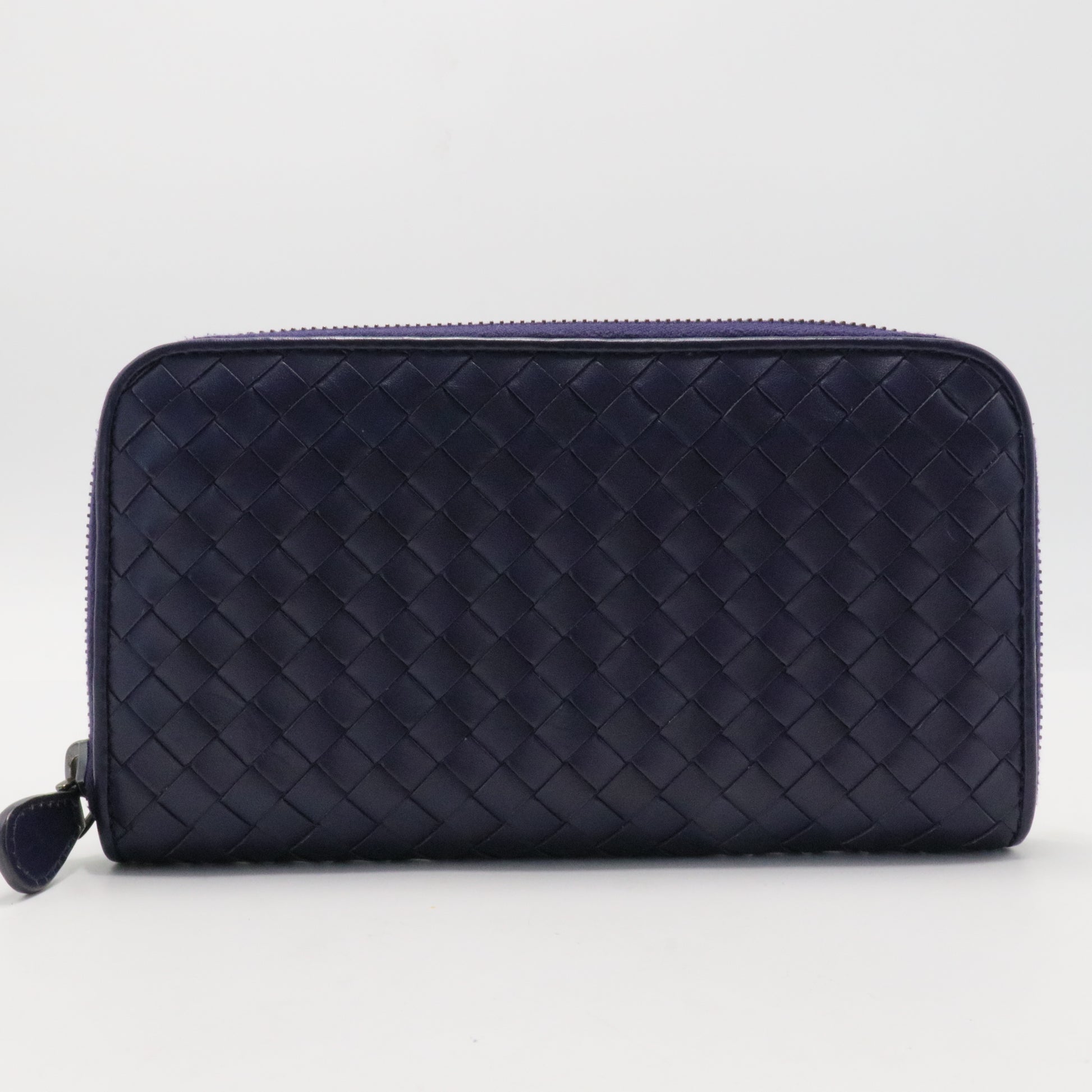 Zip around wallet Navy blue