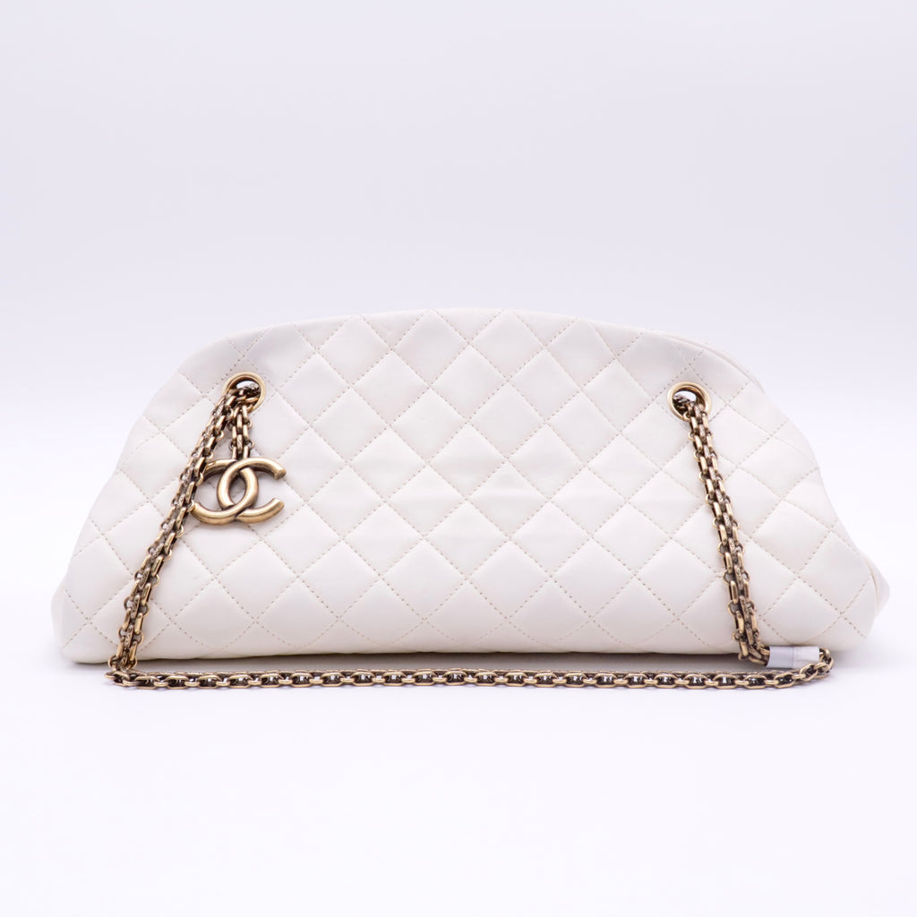 Just Mademoiselle Bag Quilted Lambskin Medium twins