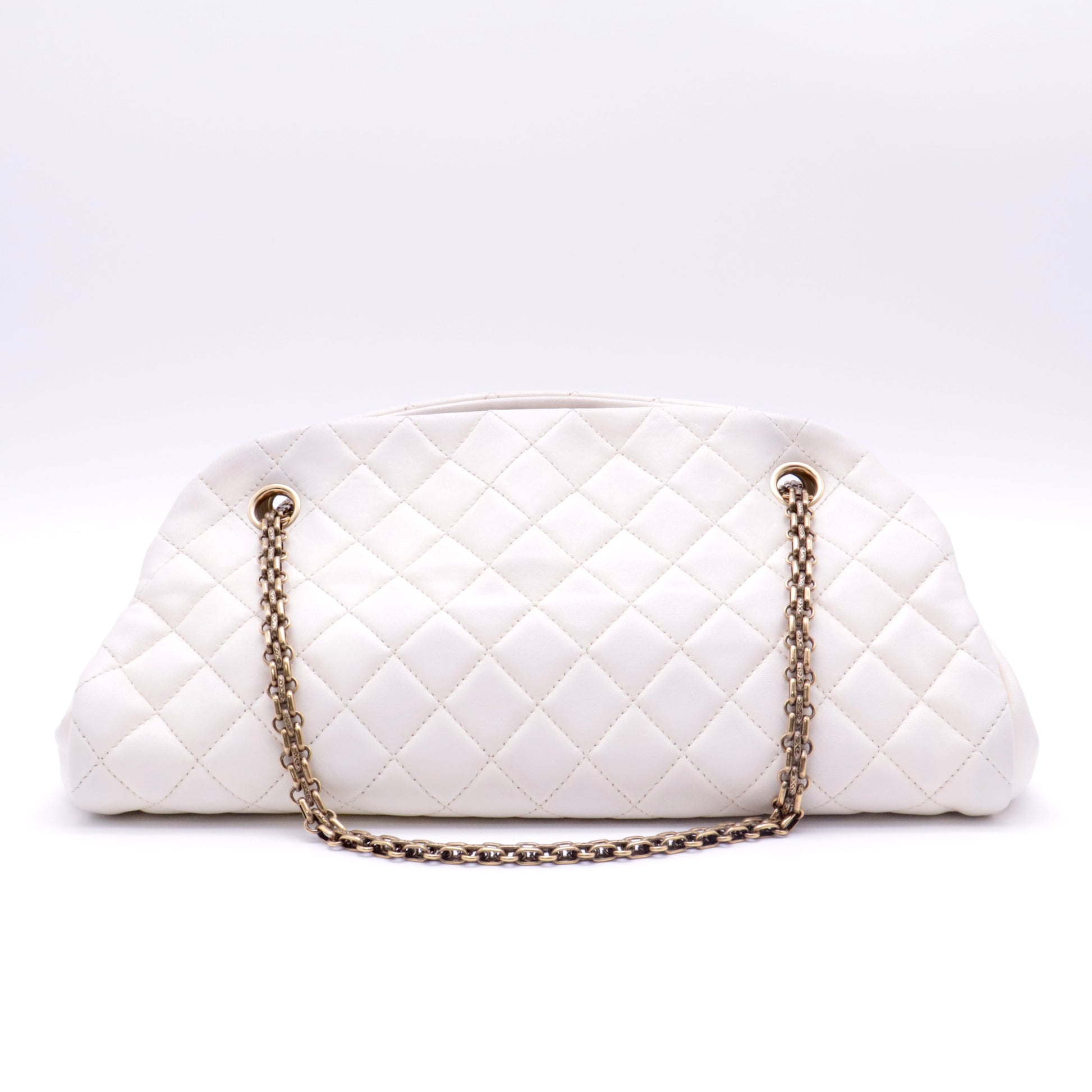 Just Mademoiselle Bag Quilted Lambskin Medium twins
