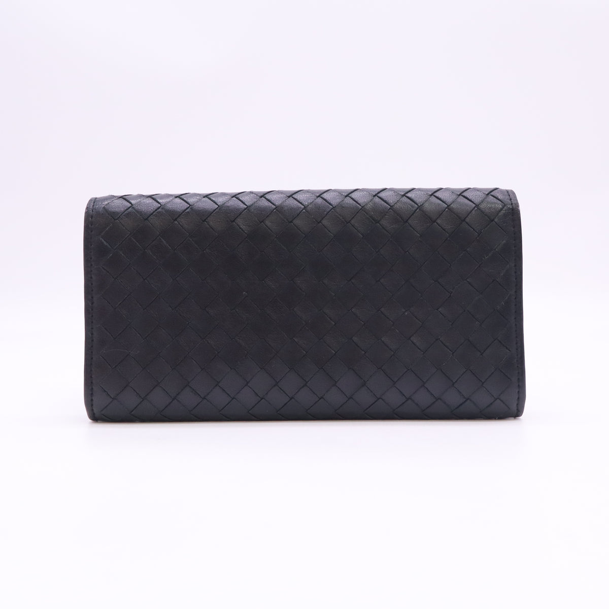 Bottega Veneta Intrecciato Long Flap Wallet W23347