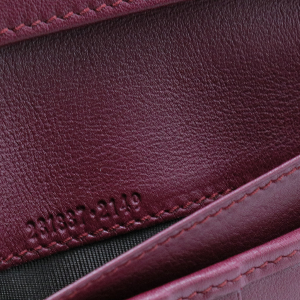 Vintage GG Signature Continental Wallet