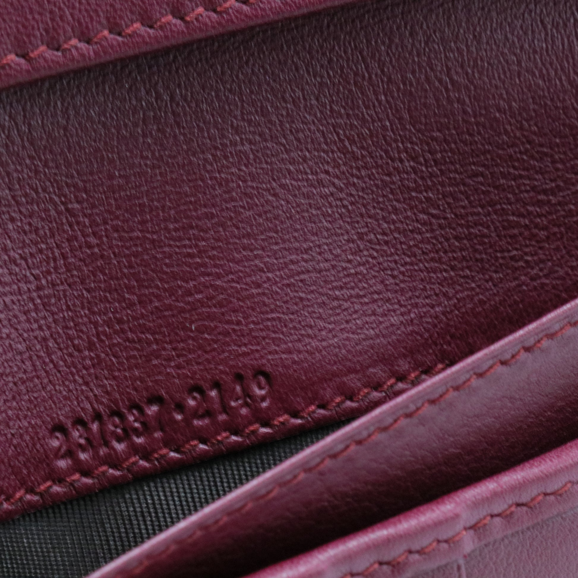 Vintage GG Signature Continental Wallet