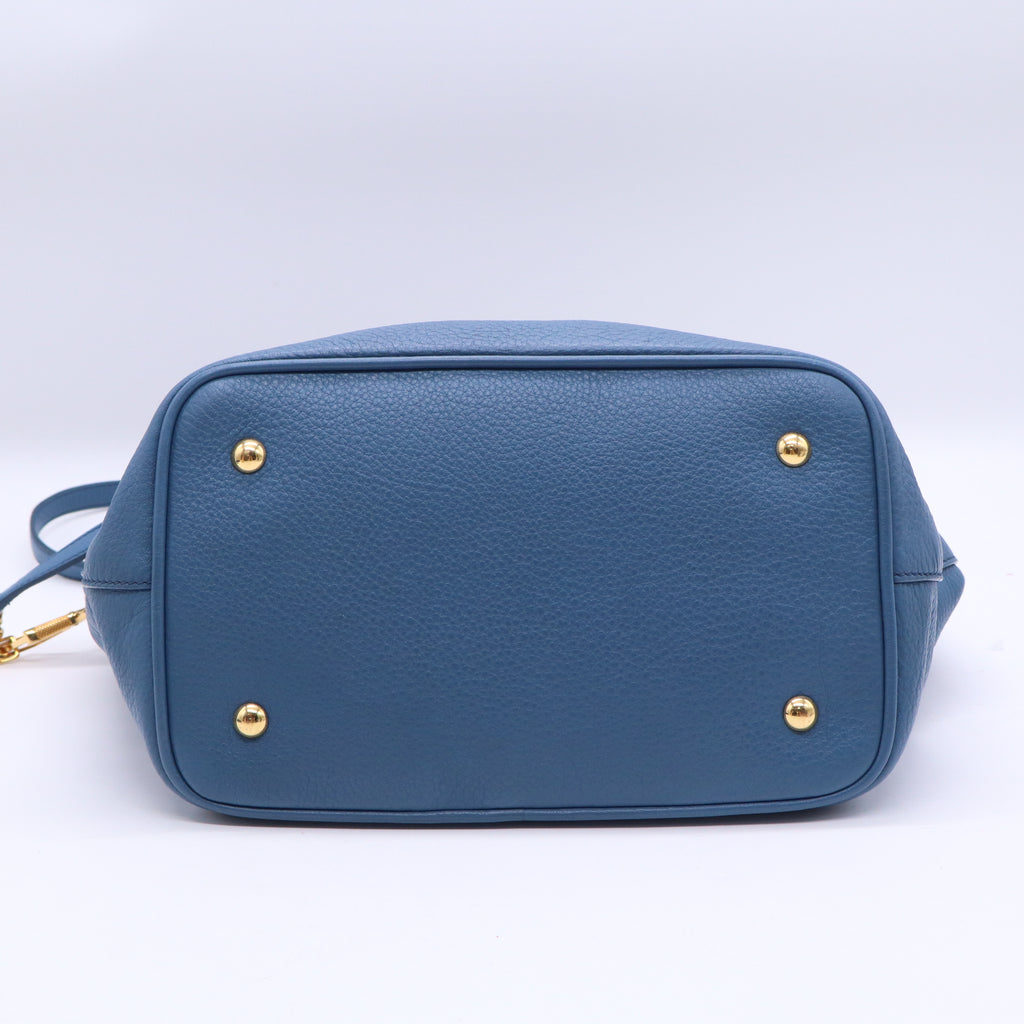 Madras Convertible Tote Leather Medium B21550