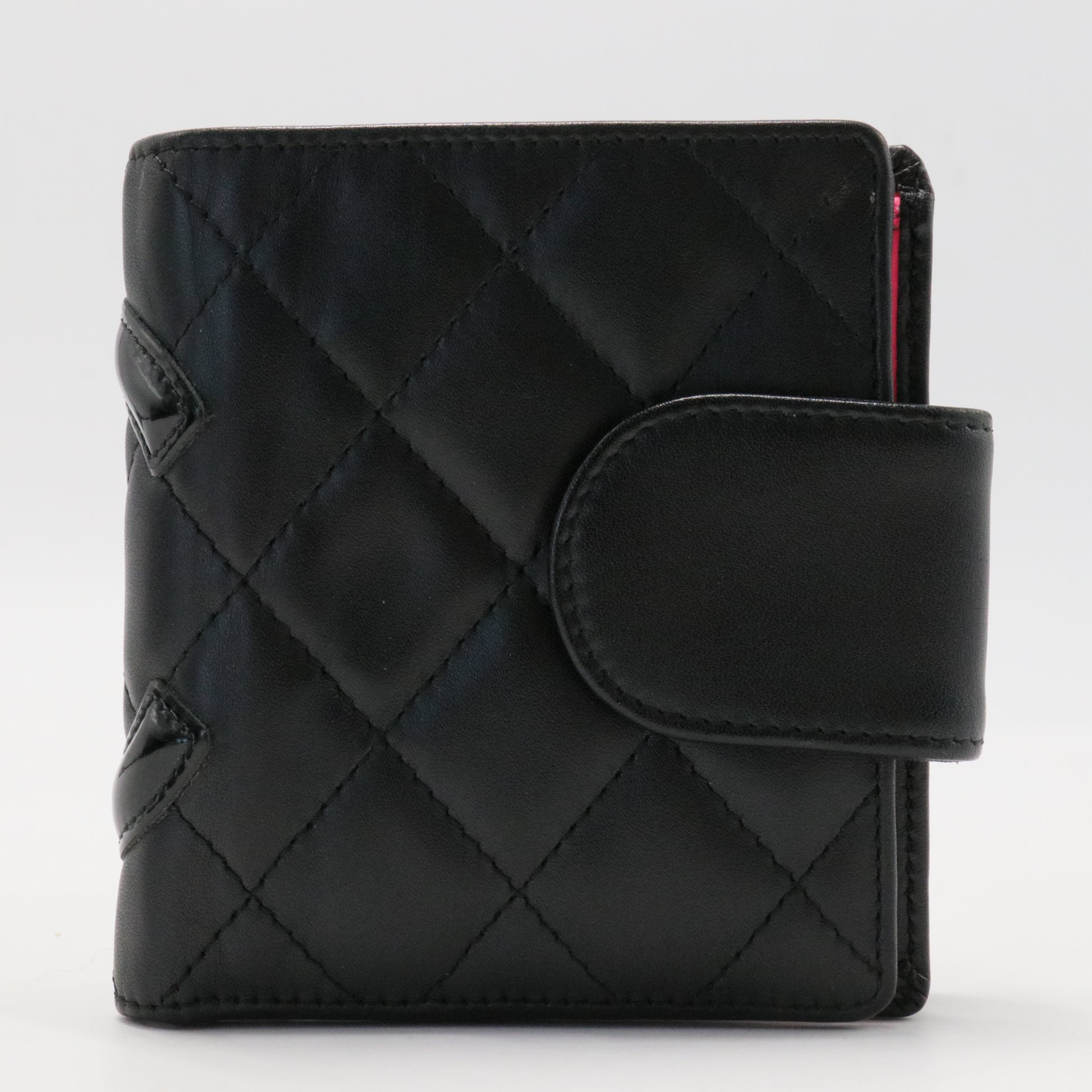 Cambon Ligne Quilted Leather Bifold Wallet