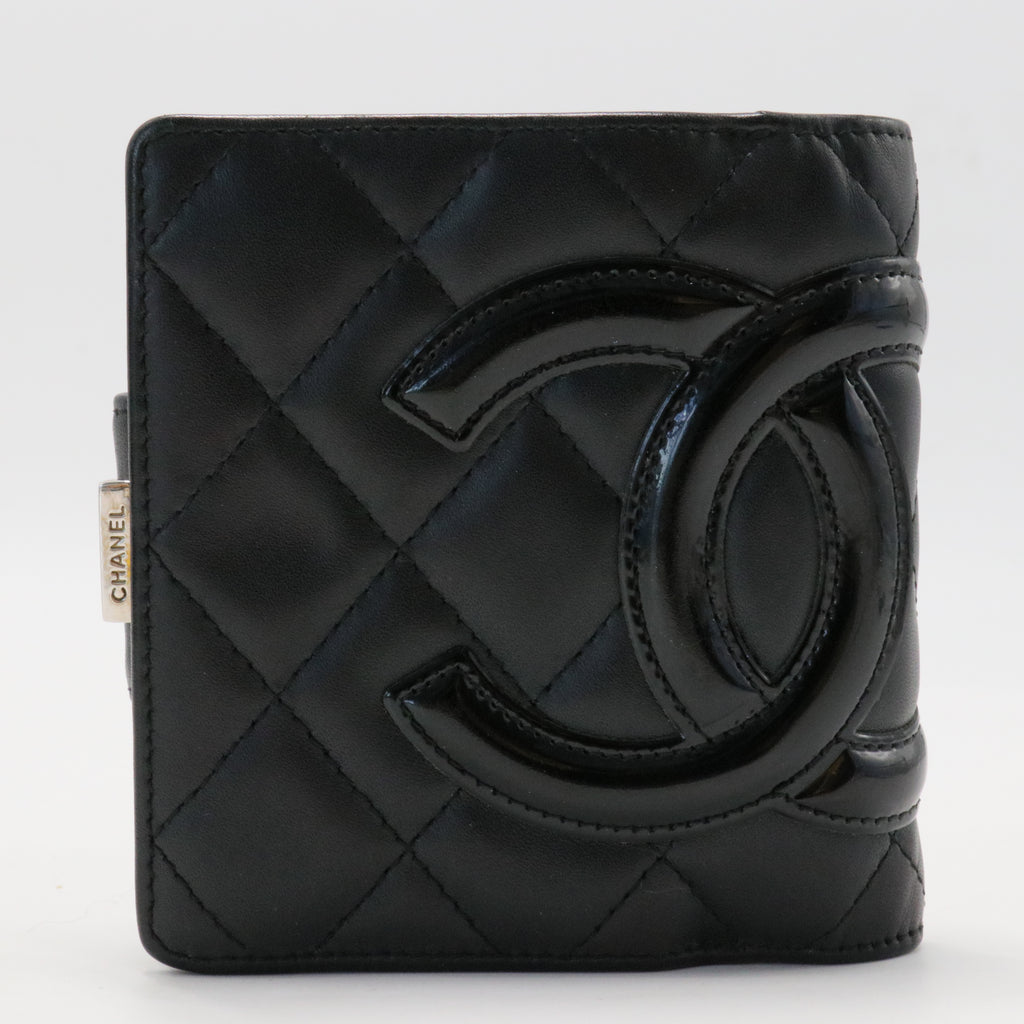 Cambon Ligne Quilted Leather Bifold Wallet