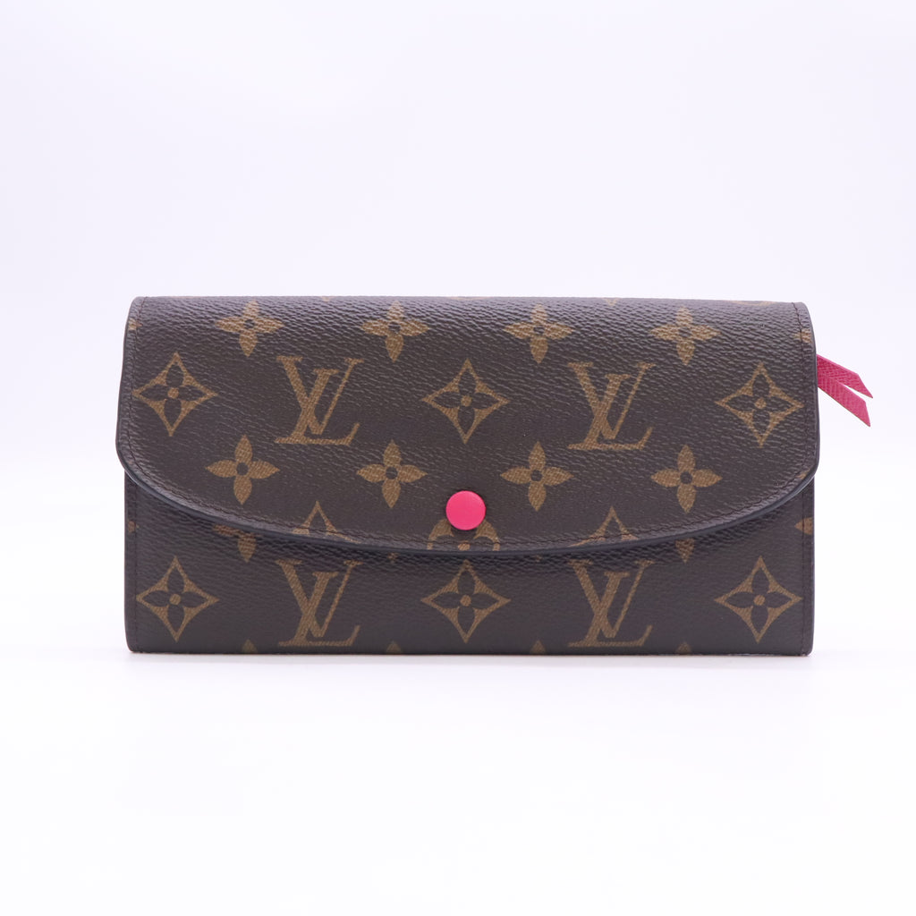 2012 Oblique Jacquard Emilie Wallet W23411