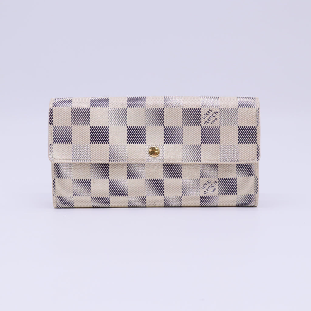 Louis Vuitton Damier Azur Sarah Wallet W22170