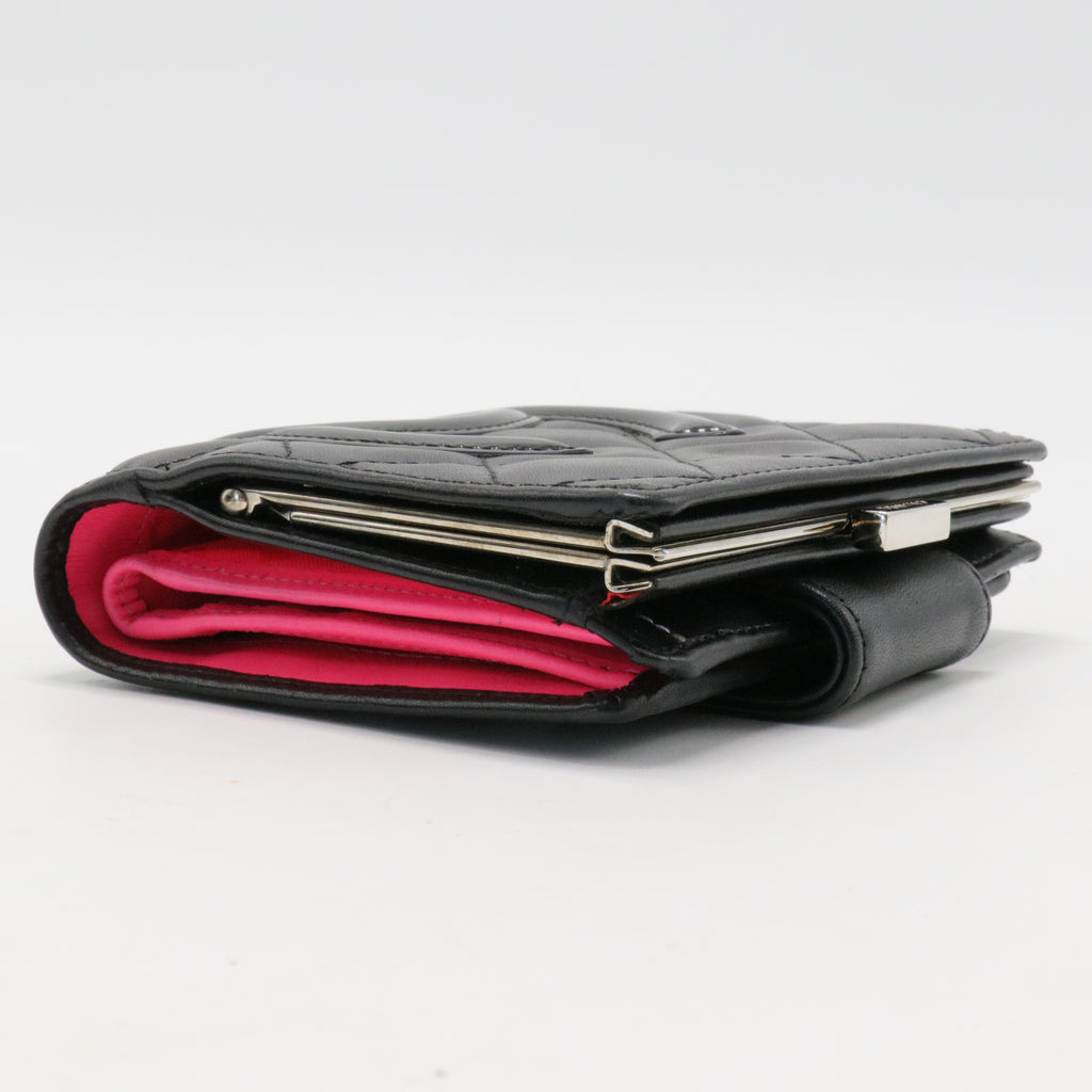 Cambon Ligne Quilted Leather Bifold Wallet