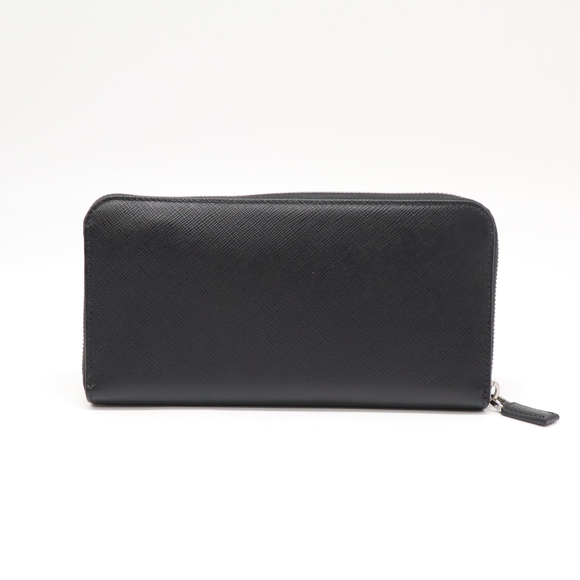 Prada Saffiano Leather Zip-Around Long Wallet W22320