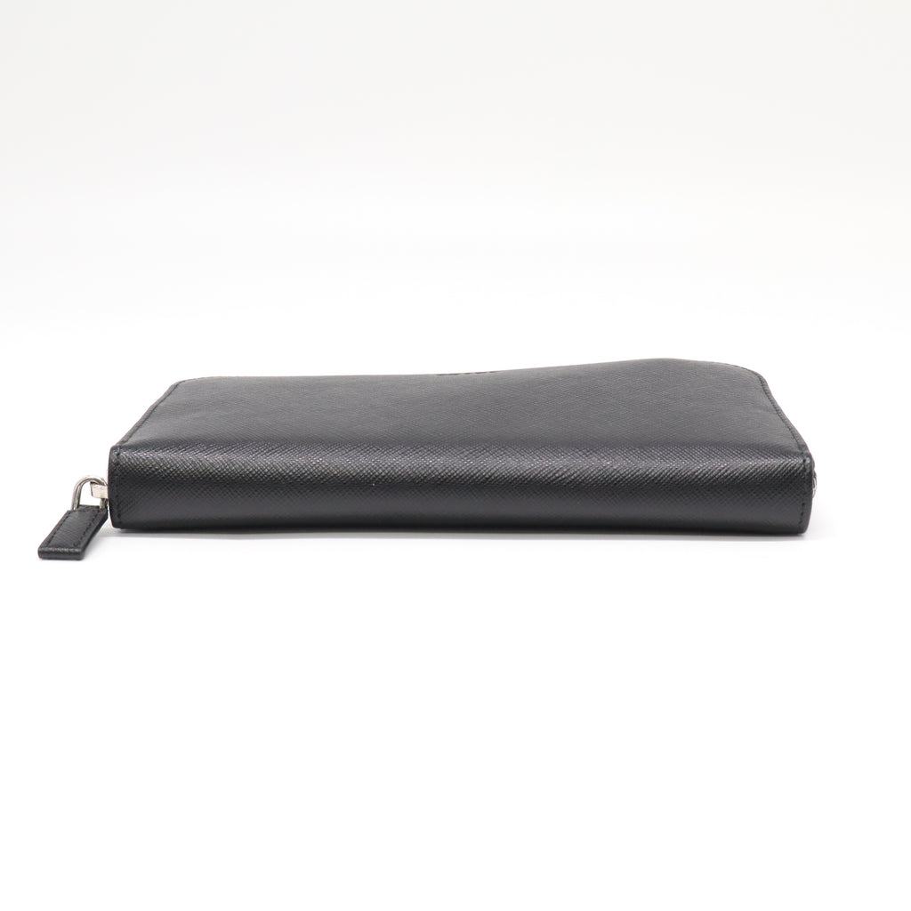 Prada Saffiano Leather Zip-Around Long Wallet W22320