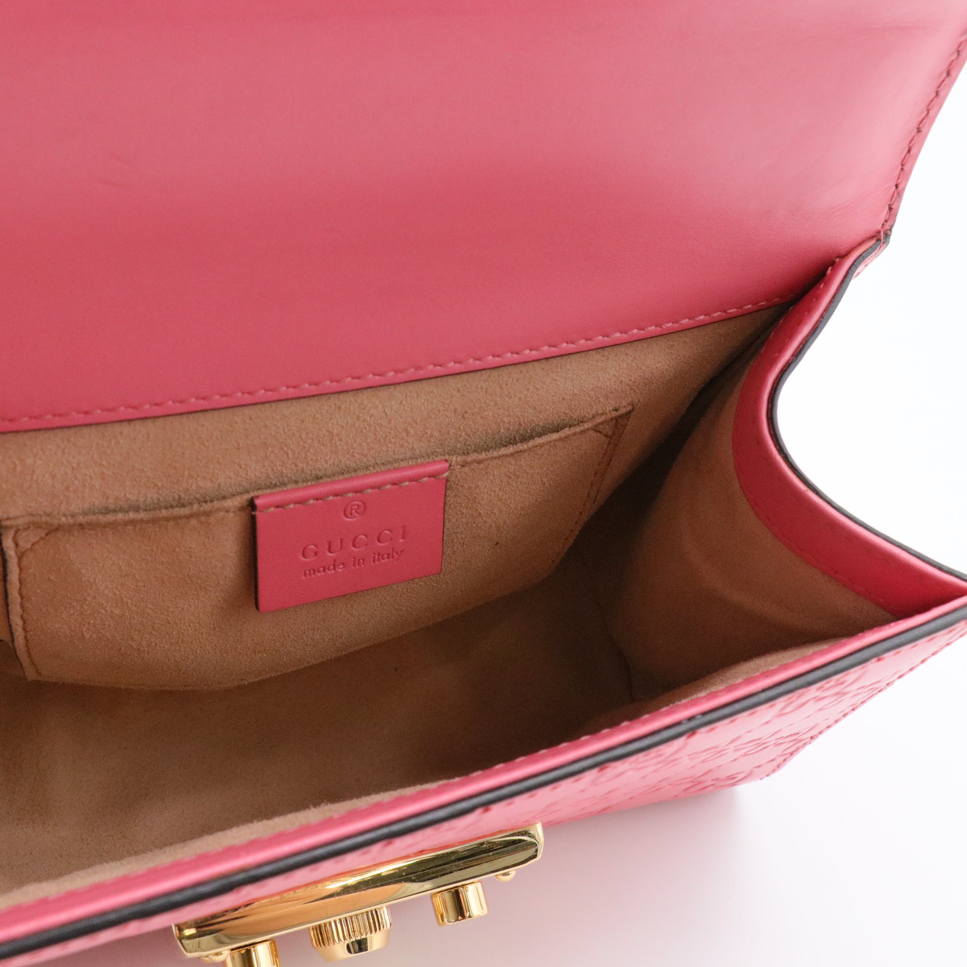 Padlock Signature Shoulder Bag