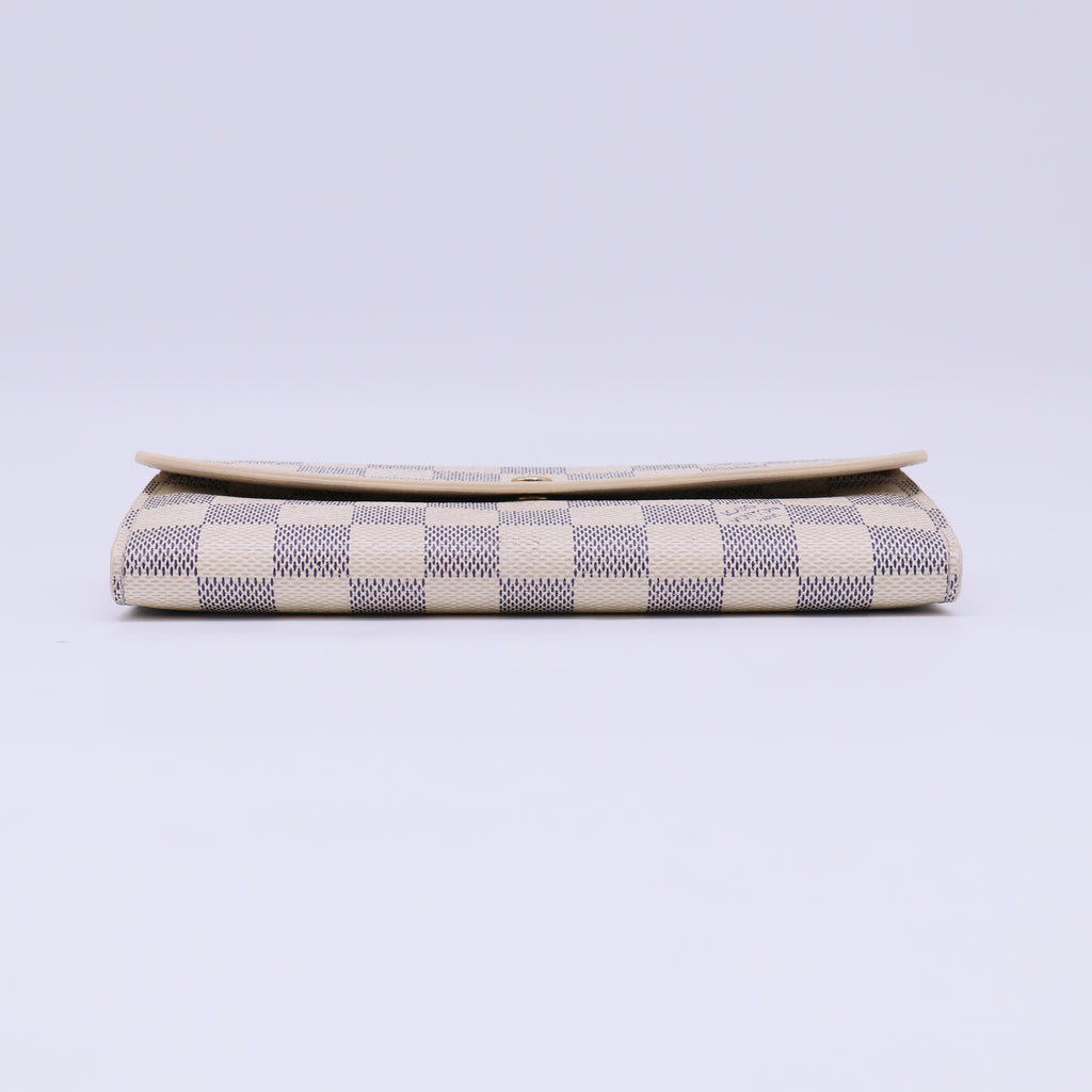 Louis Vuitton Damier Azur Sarah Wallet W22170