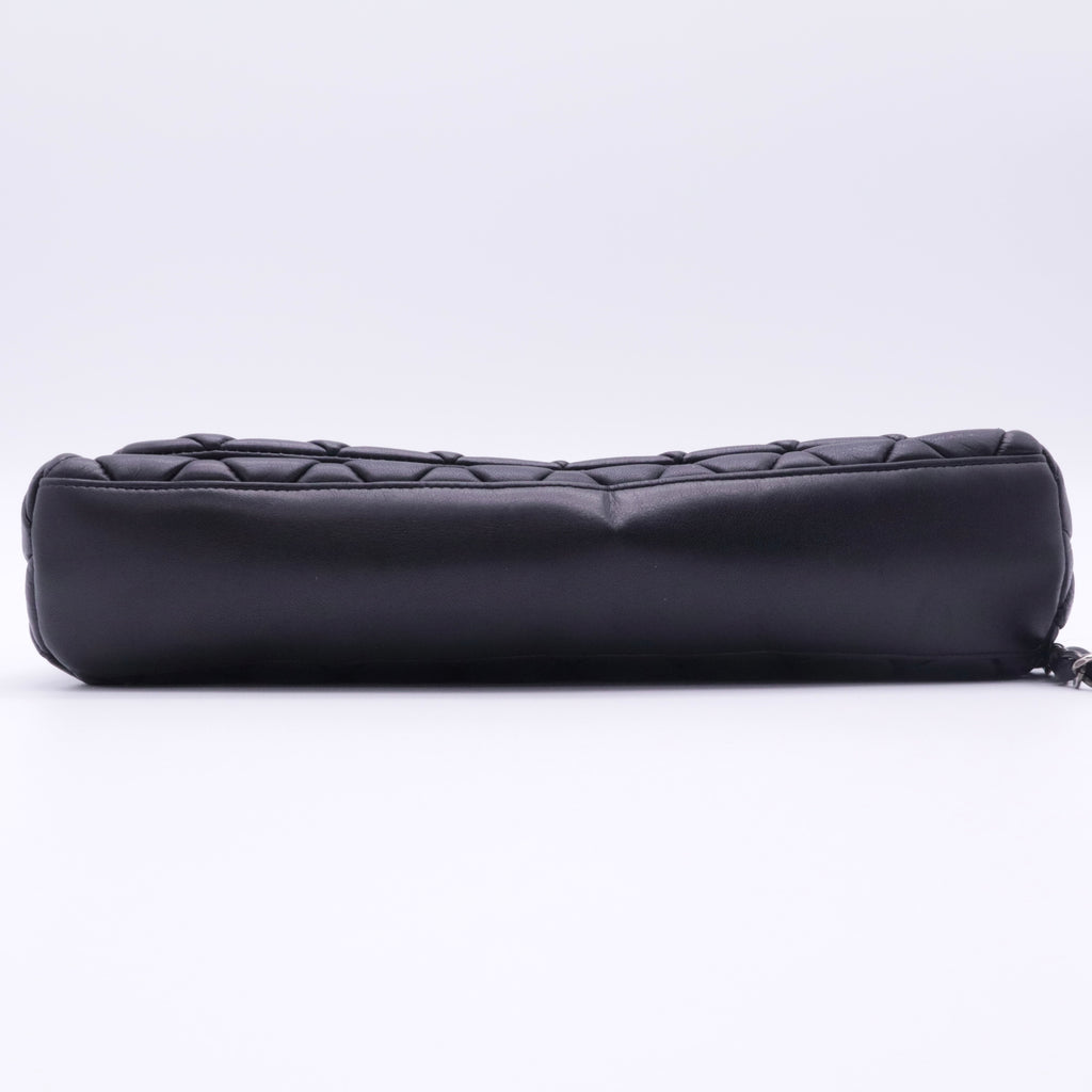 New Bubble Flap Bag Quilted Lambskin Small twins