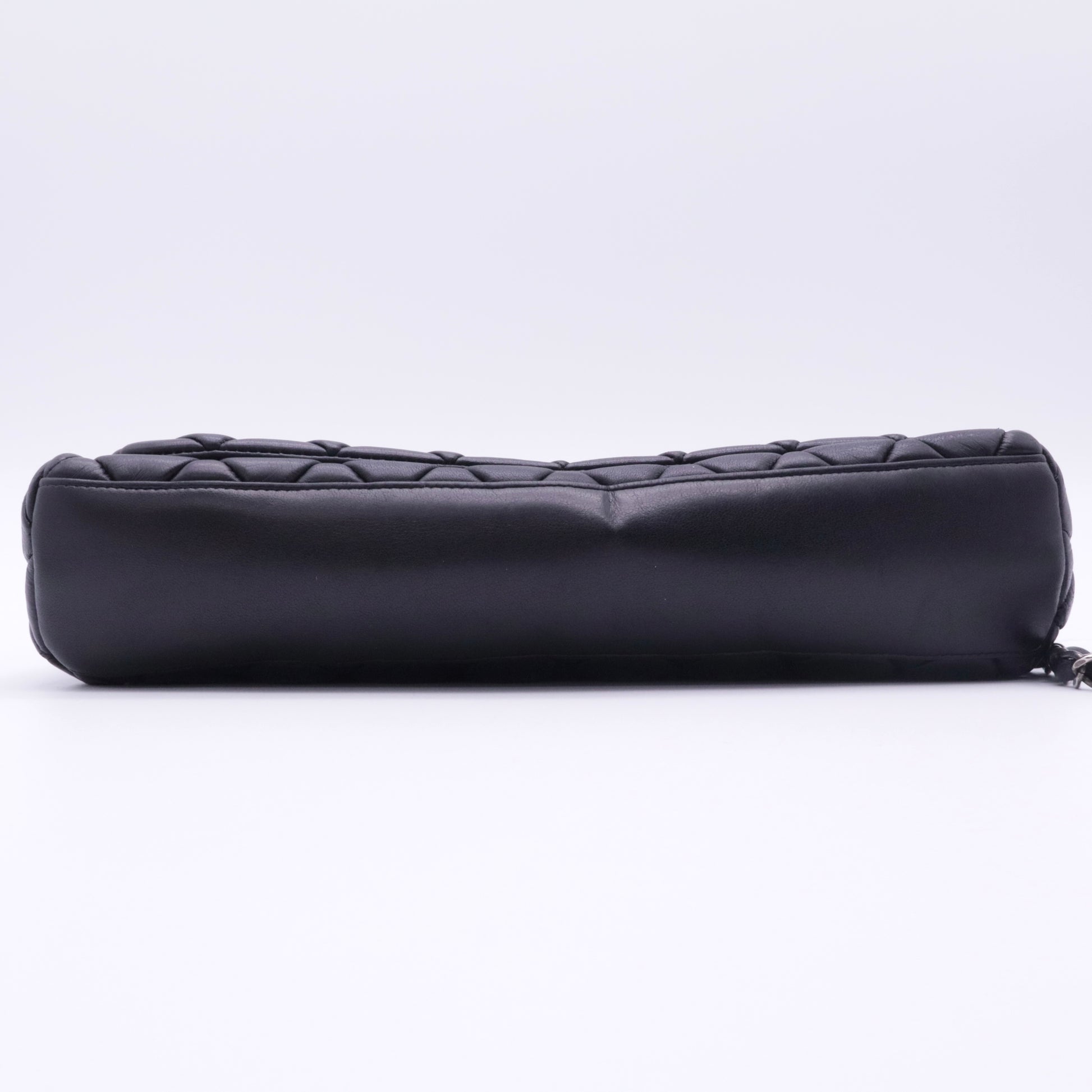 New Bubble Flap Bag Quilted Lambskin Small twins