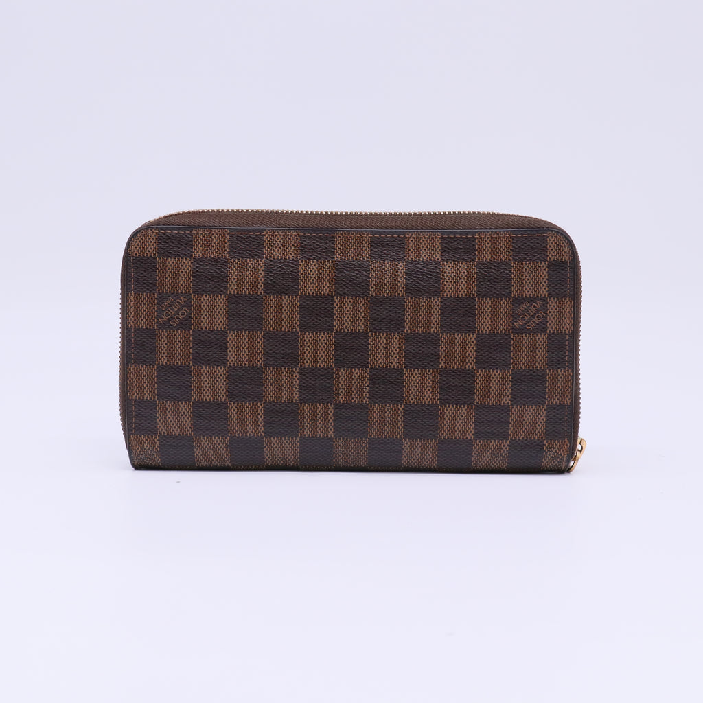 Louis Vuitton Damier Ebene Zippy Wallet W22180