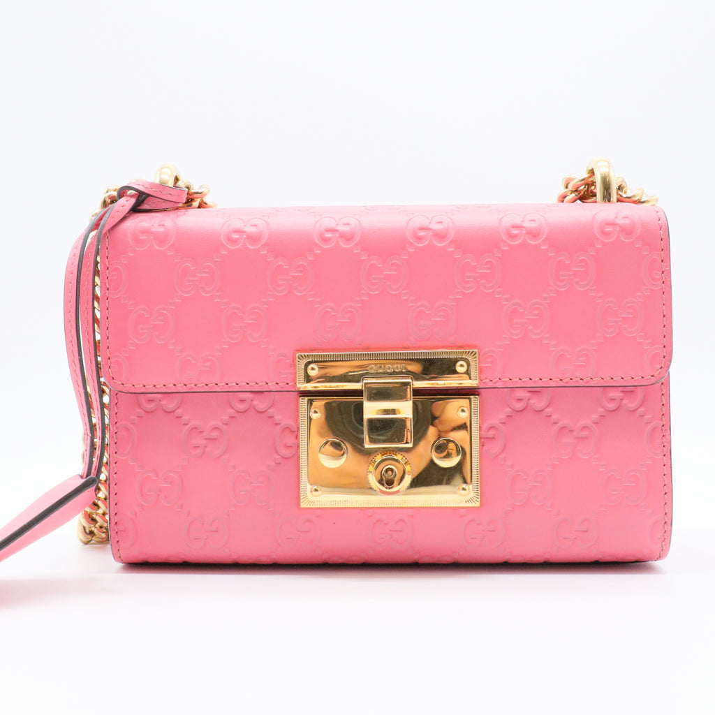 Padlock Signature Shoulder Bag