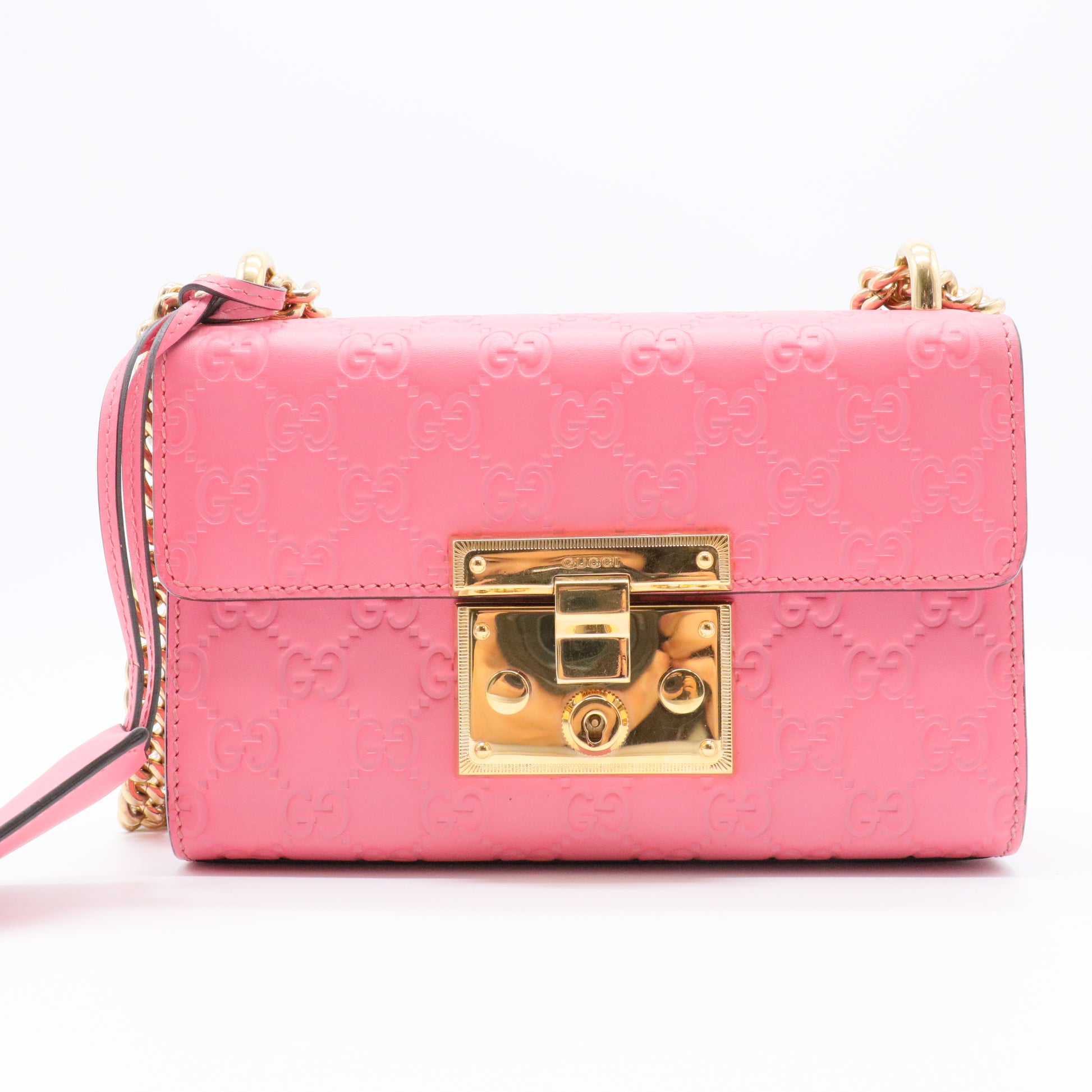 Padlock Signature Shoulder Bag