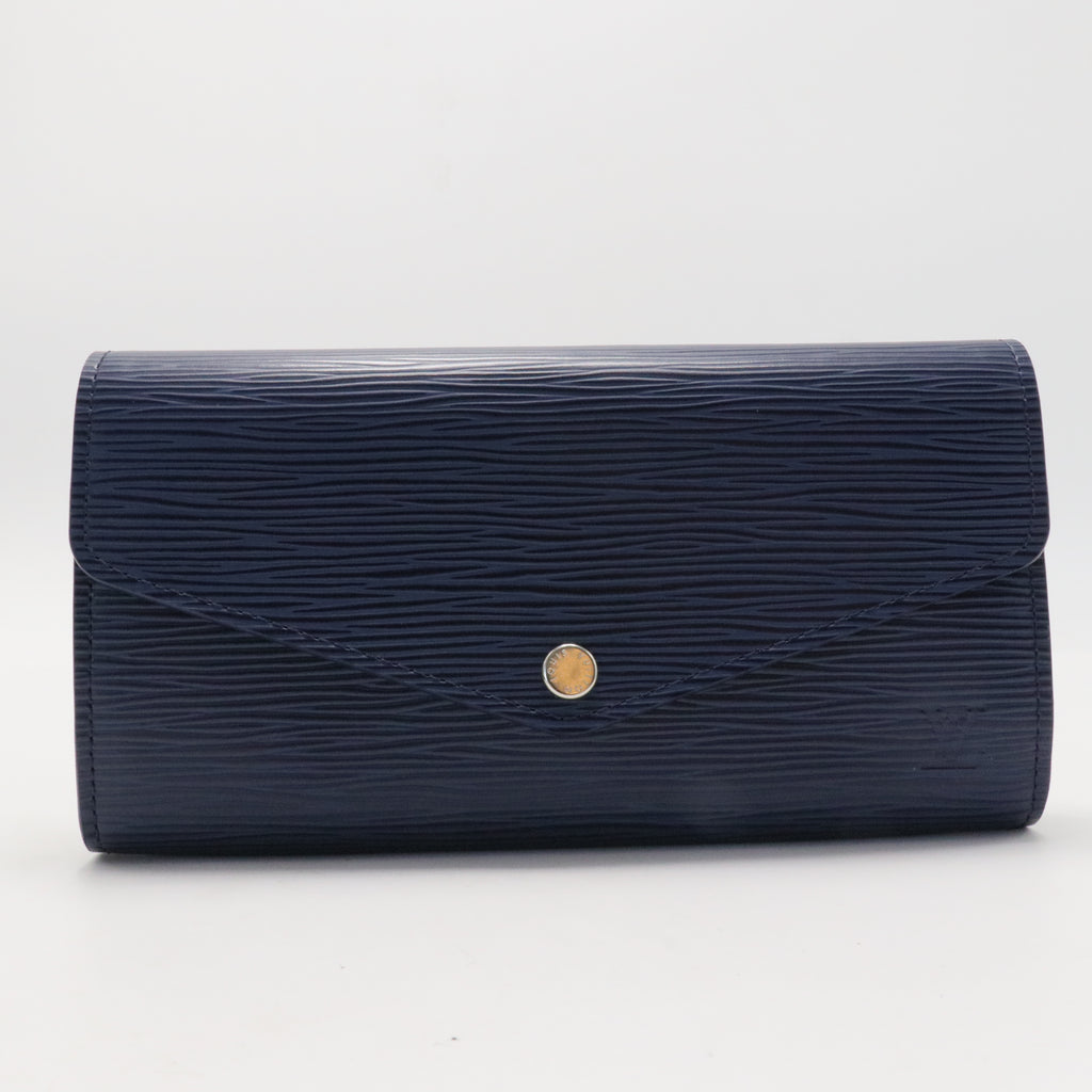 Epi Sarah Wallet NM Blue Celeste