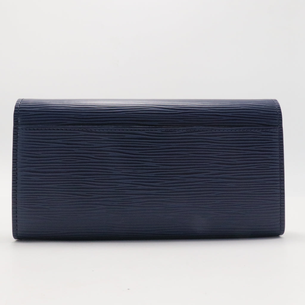 Epi Sarah Wallet NM Blue Celeste