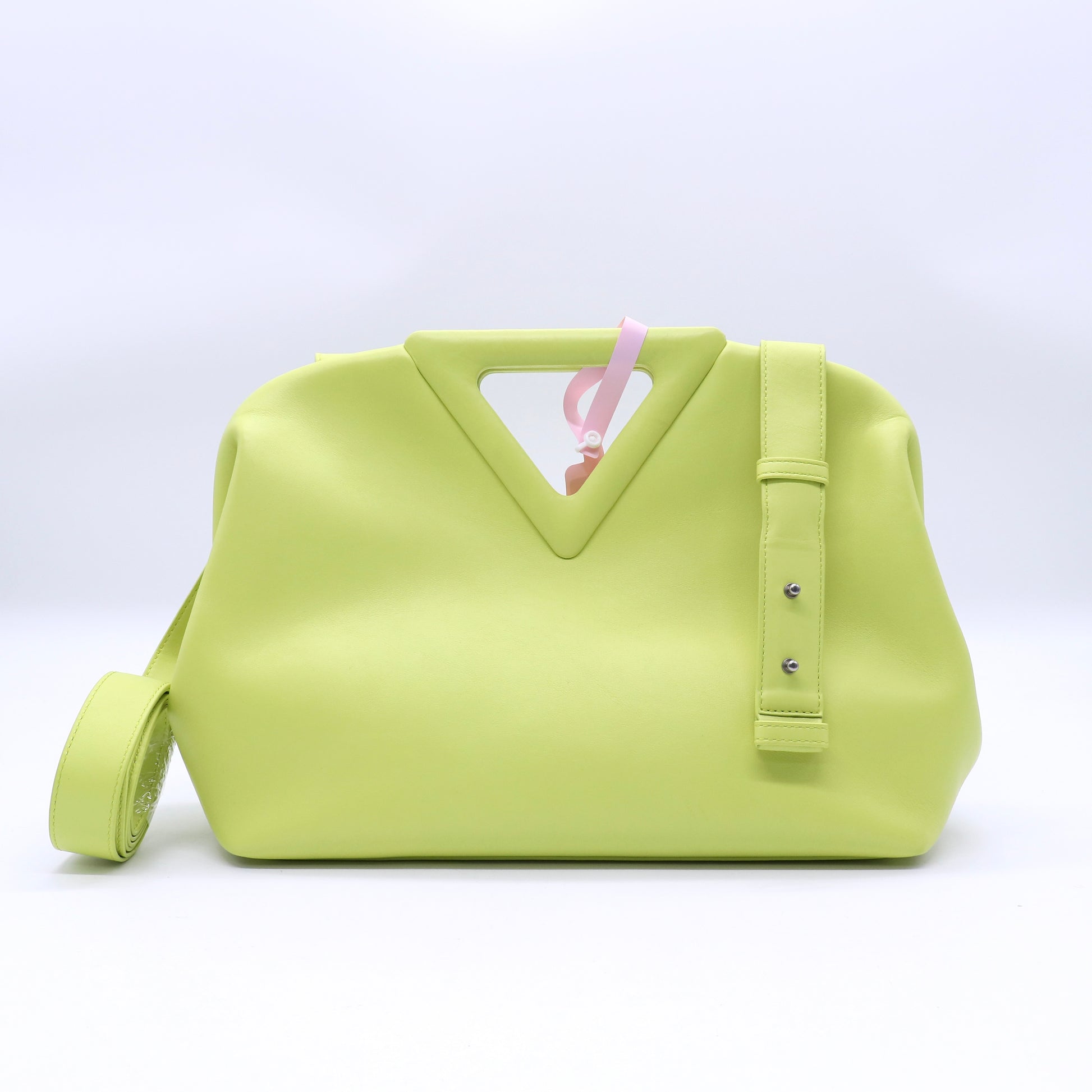 Point Shoulder Bag Leather Medium Twins LDJ3291
