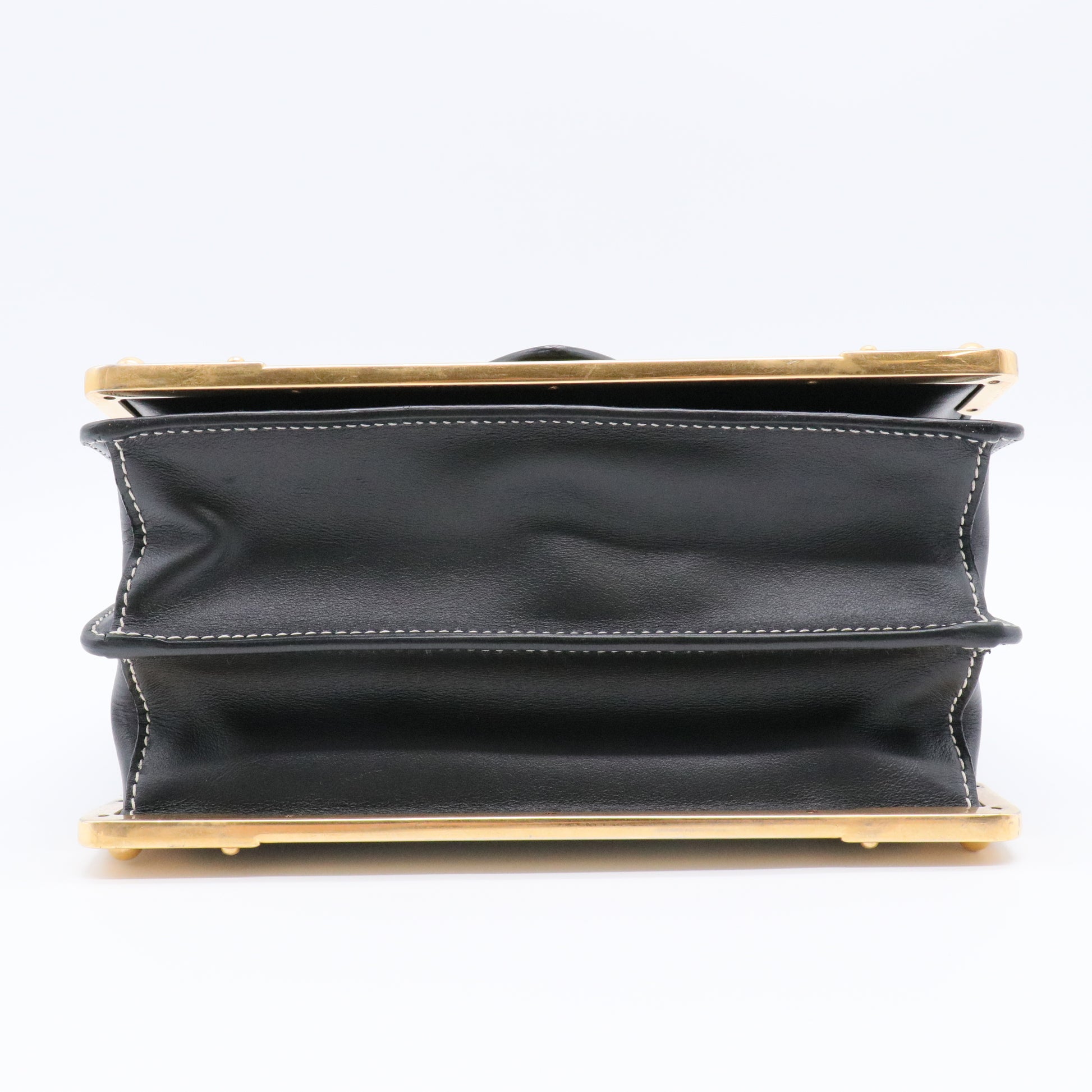 Cahier Crossbody Bag Embellished Leather Small