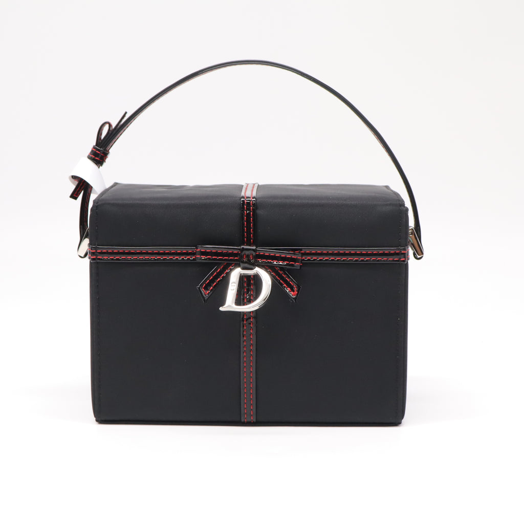 Christian Dior Ribbon Box Vanity Clutch Bag B22946
