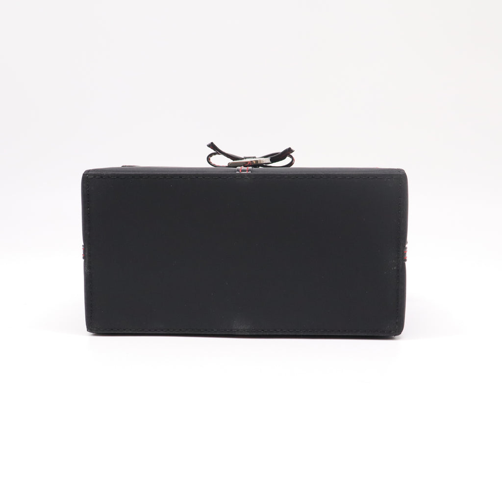 Christian Dior Ribbon Box Vanity Clutch Bag B22946
