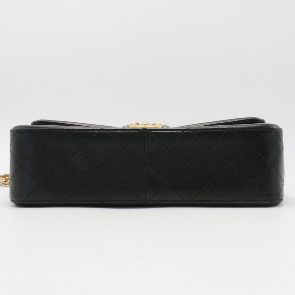Lambskin Quilted Large Elegant CC Flap