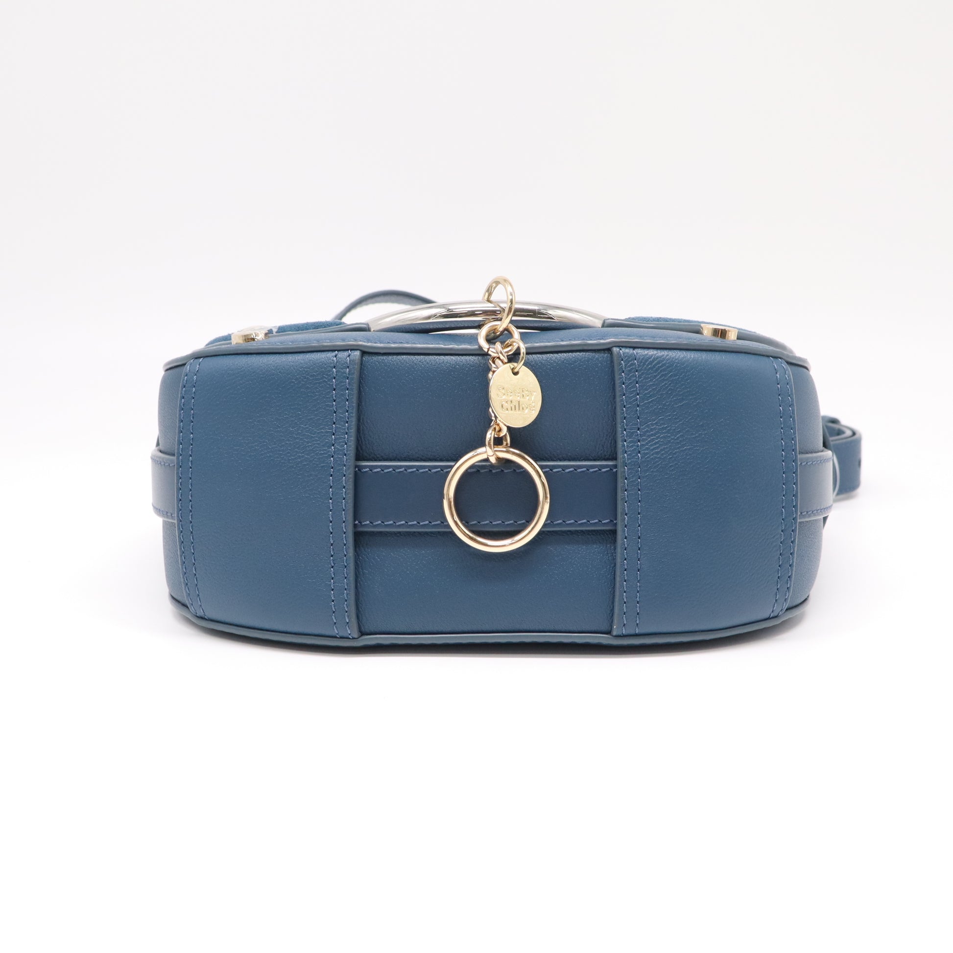 See by Chloé Mara Suede and Grained Leather Crossbody Bag B22961