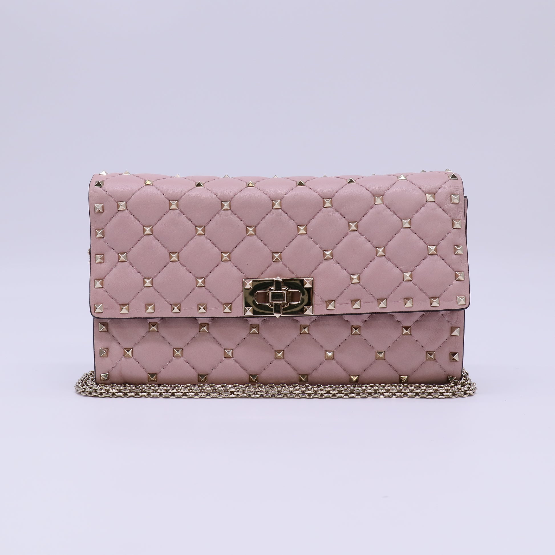 Valentino Garavani Rockstud Spike Crossbody Clutch Bag B22797