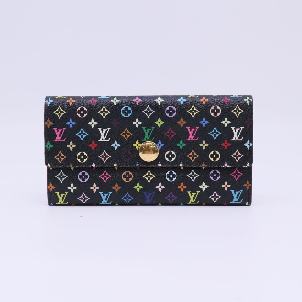 Louis Vuitton Monogram Multicolore Sarah Wallet W22186
