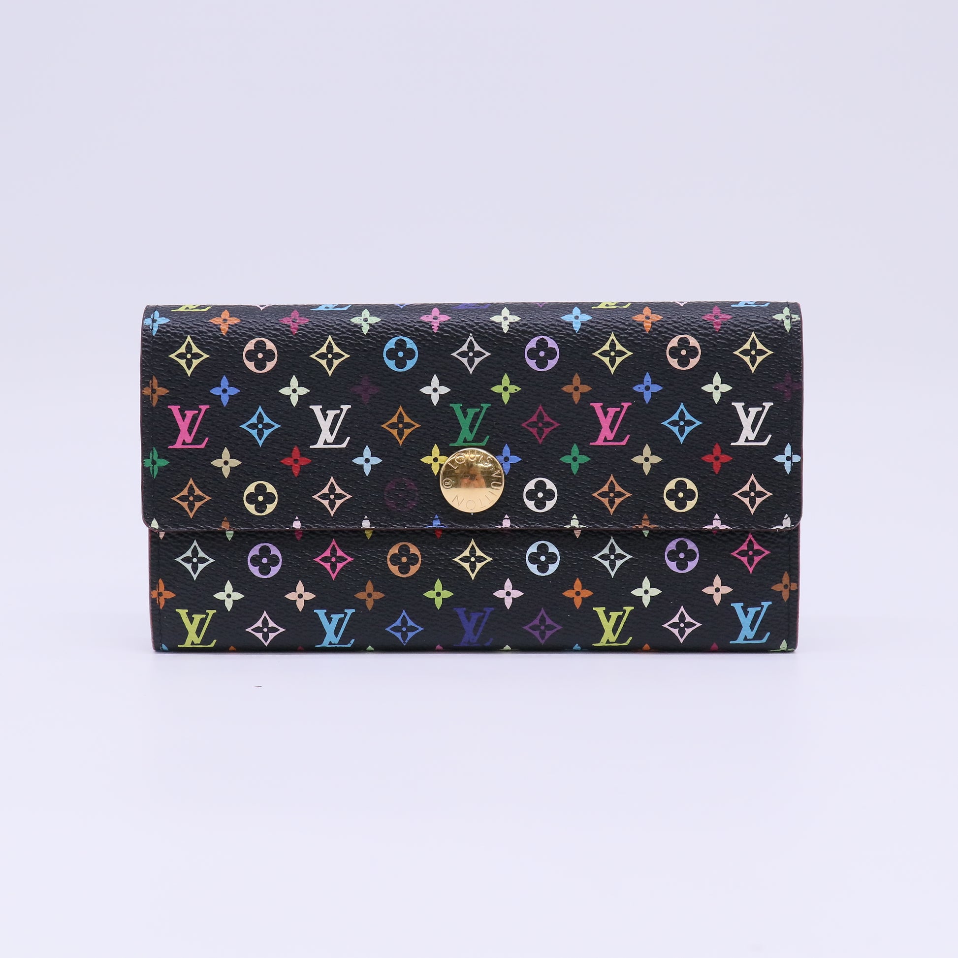 Louis Vuitton Monogram Multicolore Sarah Wallet W22186