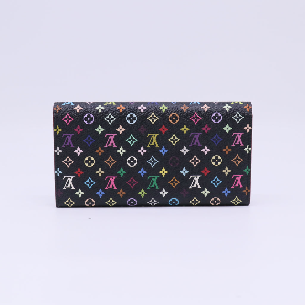 Louis Vuitton Monogram Multicolore Sarah Wallet W22186