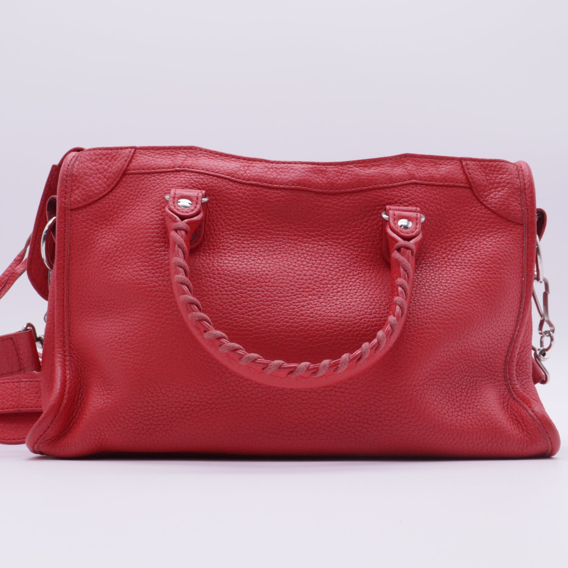 Vibrato Calfskin Classic Silver Hardware S City Rouge Cerise twins