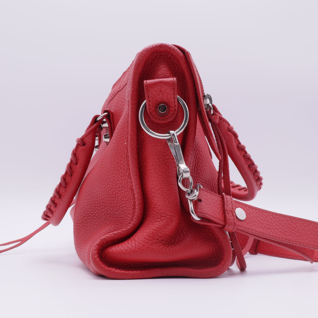 Vibrato Calfskin Classic Silver Hardware S City Rouge Cerise twins