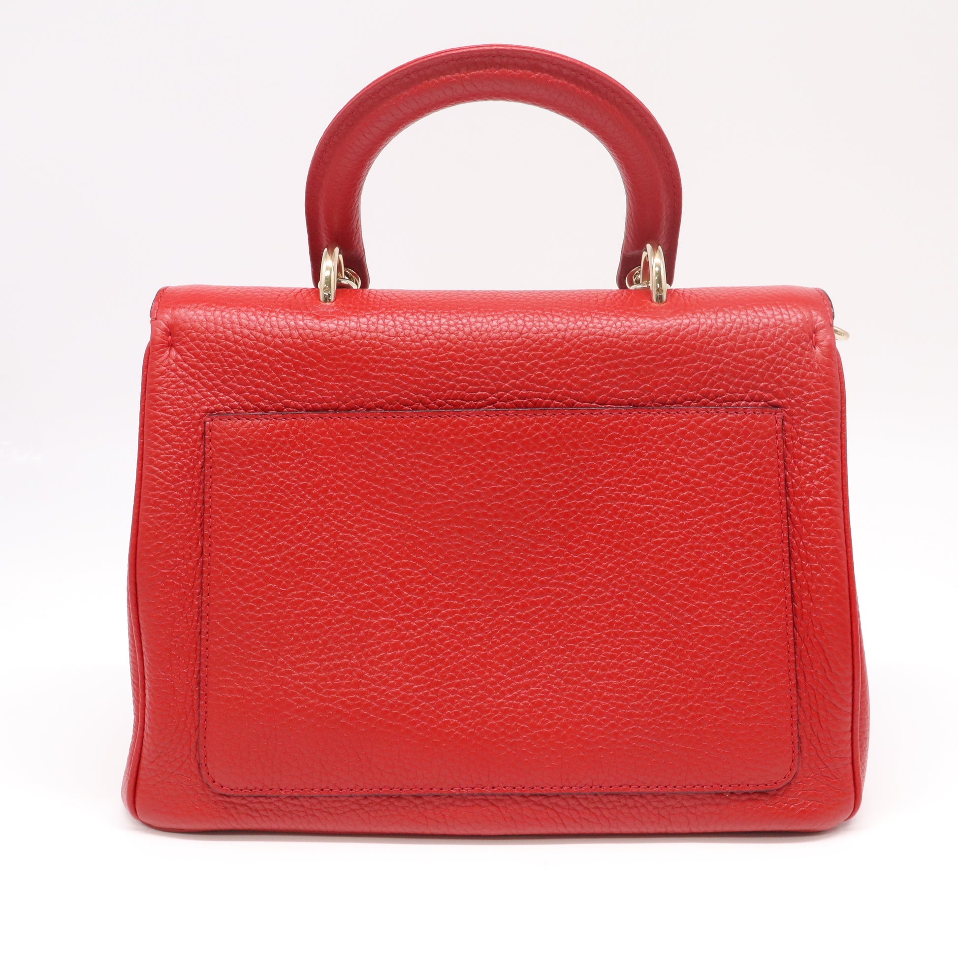 Leather Top Handle Bag