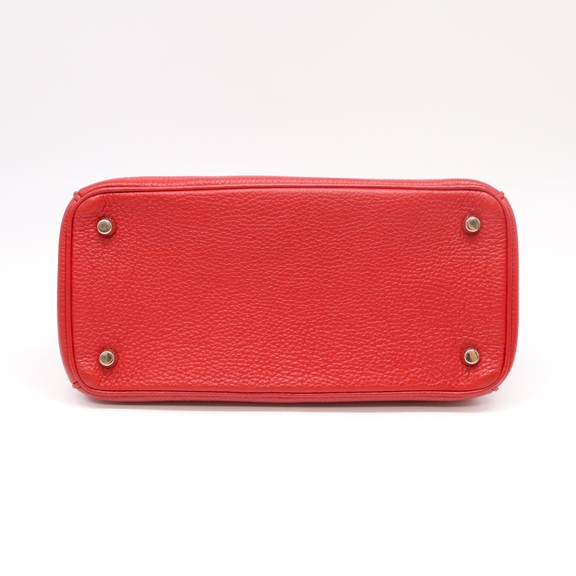 Leather Top Handle Bag